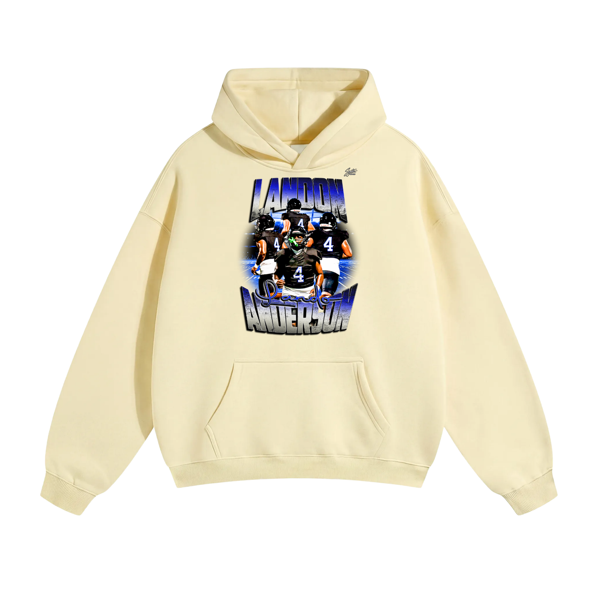 Landon Anderson Oversize Fleeced Hoodie
