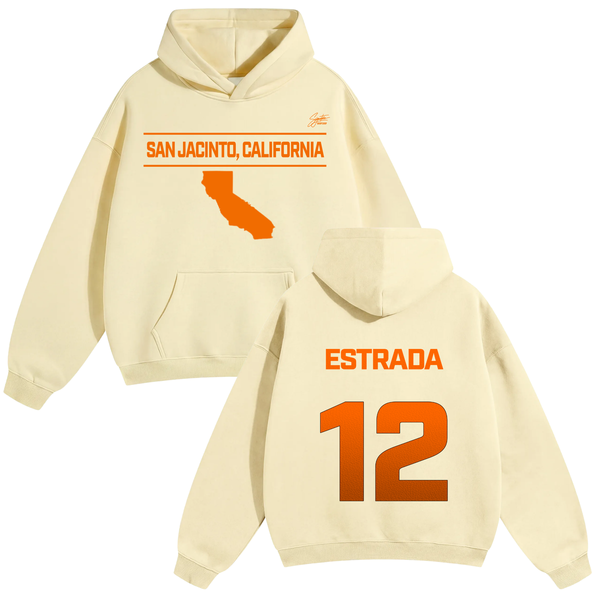 Josue Estrada Oversize Fleeced Hoodie