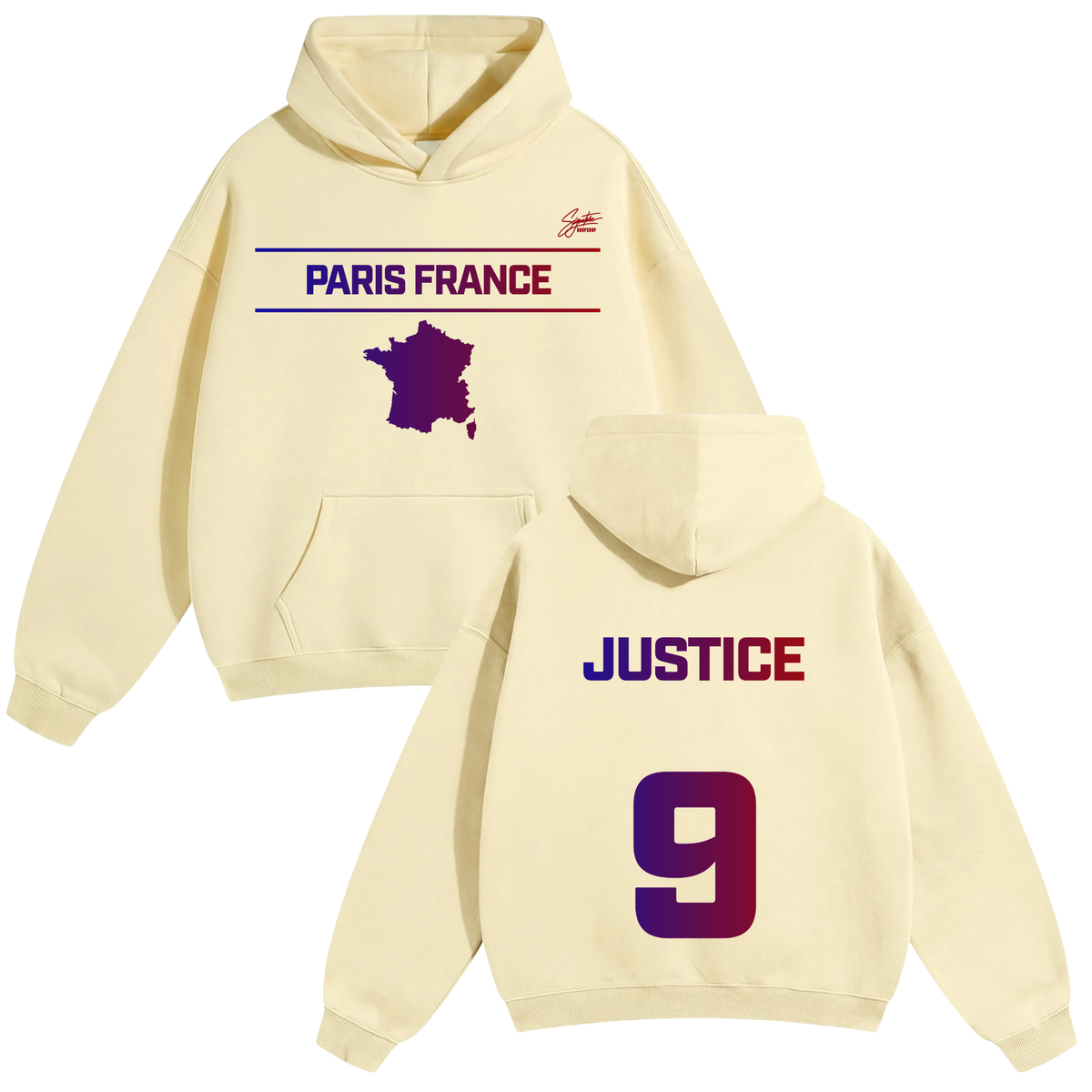 Torin Justice Oversize Fleeced Hoodie