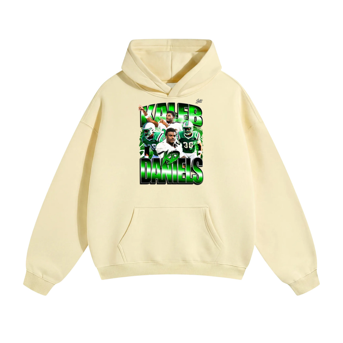 Kaleb Daniels Oversize Fleeced Hoodie