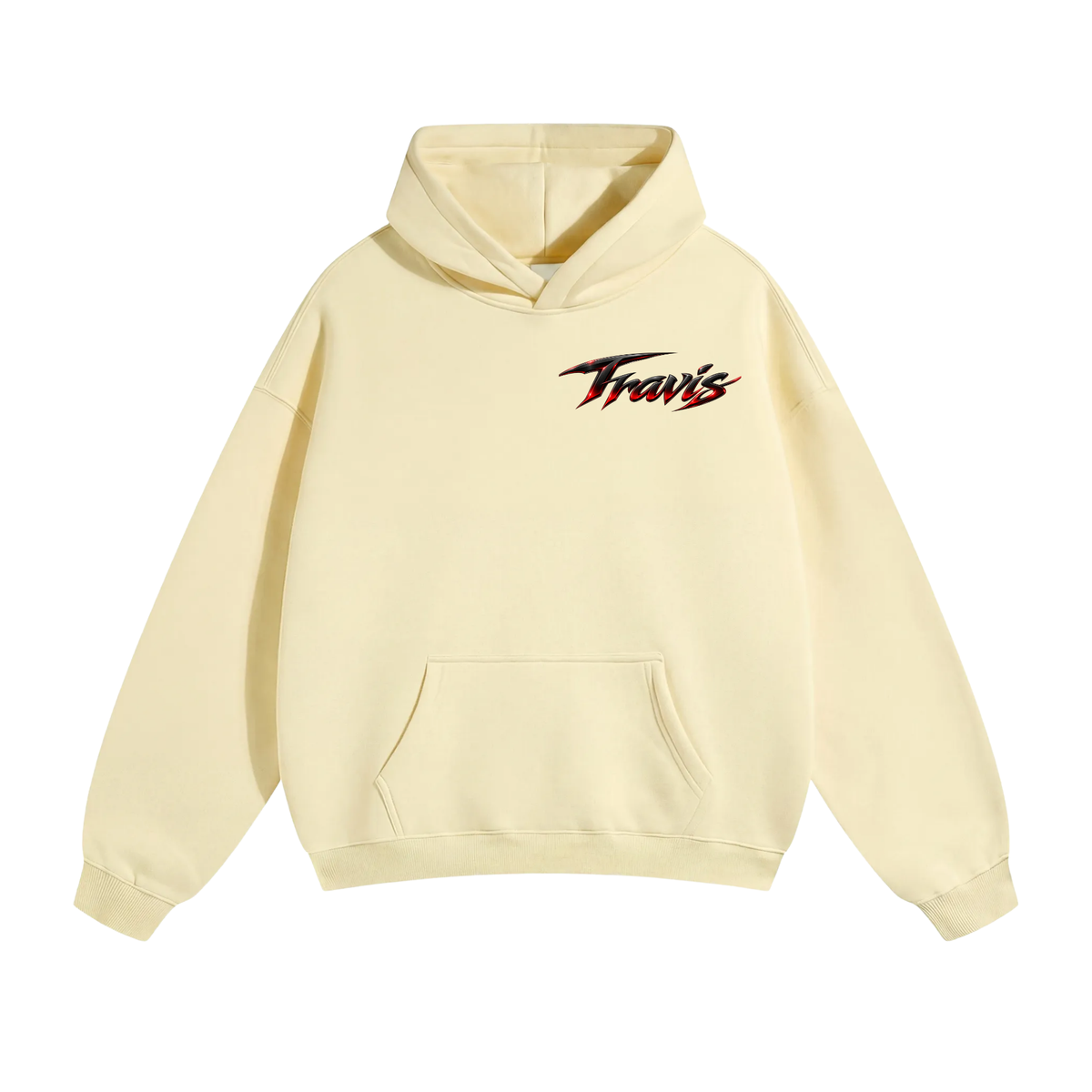 Travis Billups Oversize Fleeced Hoodie