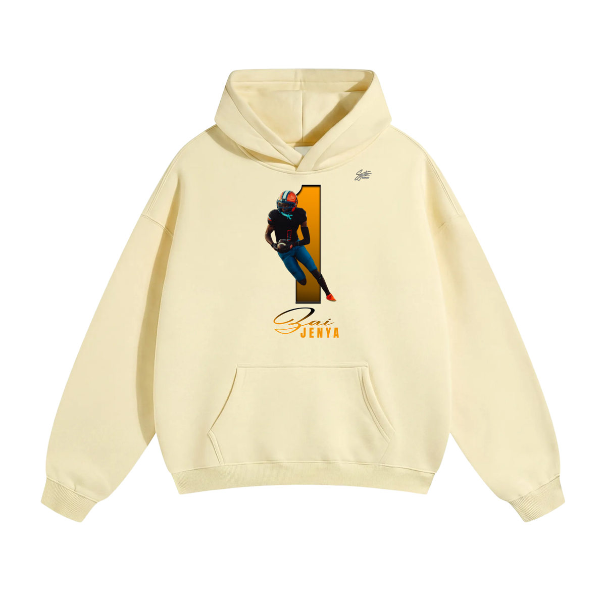 Zai Jenya Oversize Fleeced Hoodie