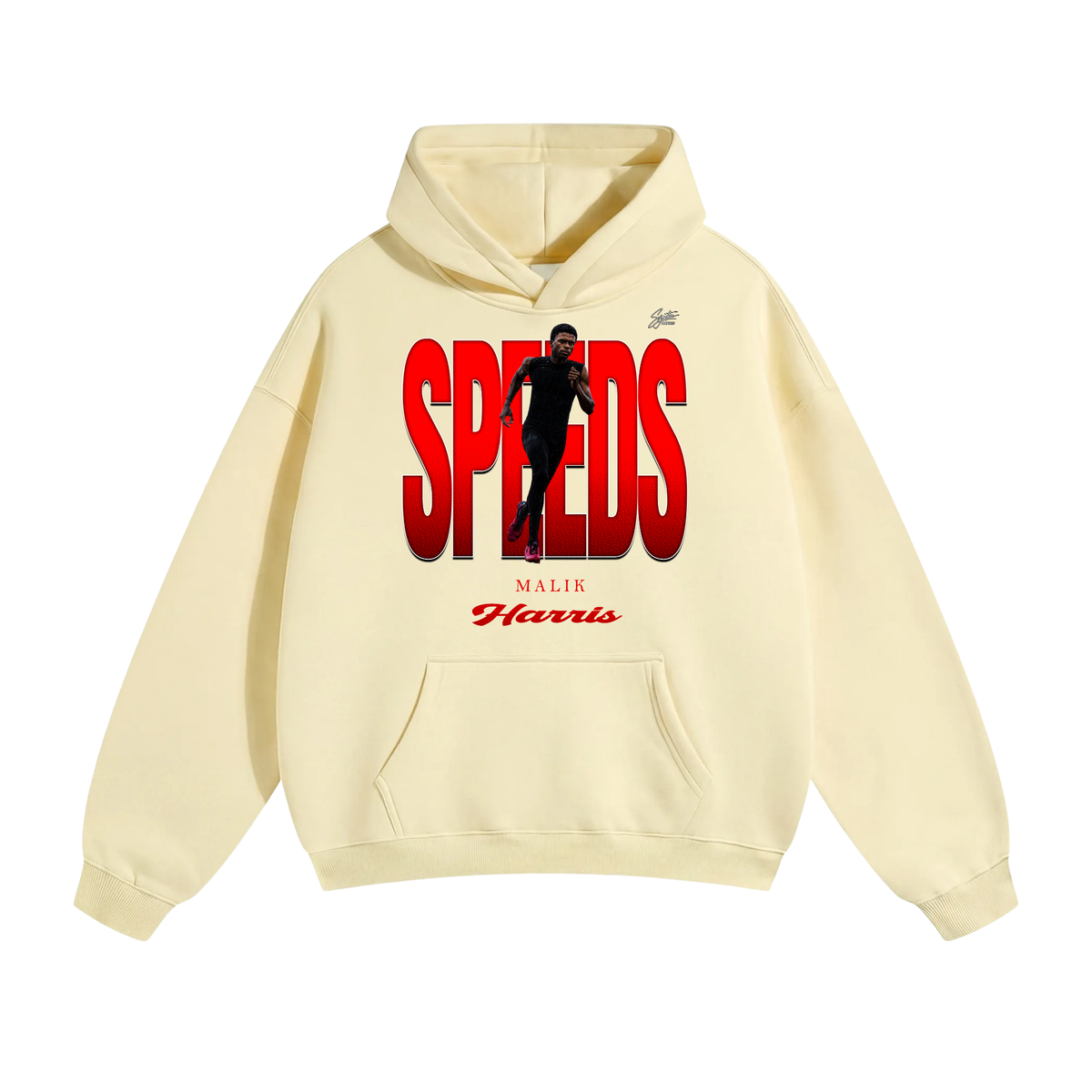 Malik Harris Oversize Fleeced Hoodie