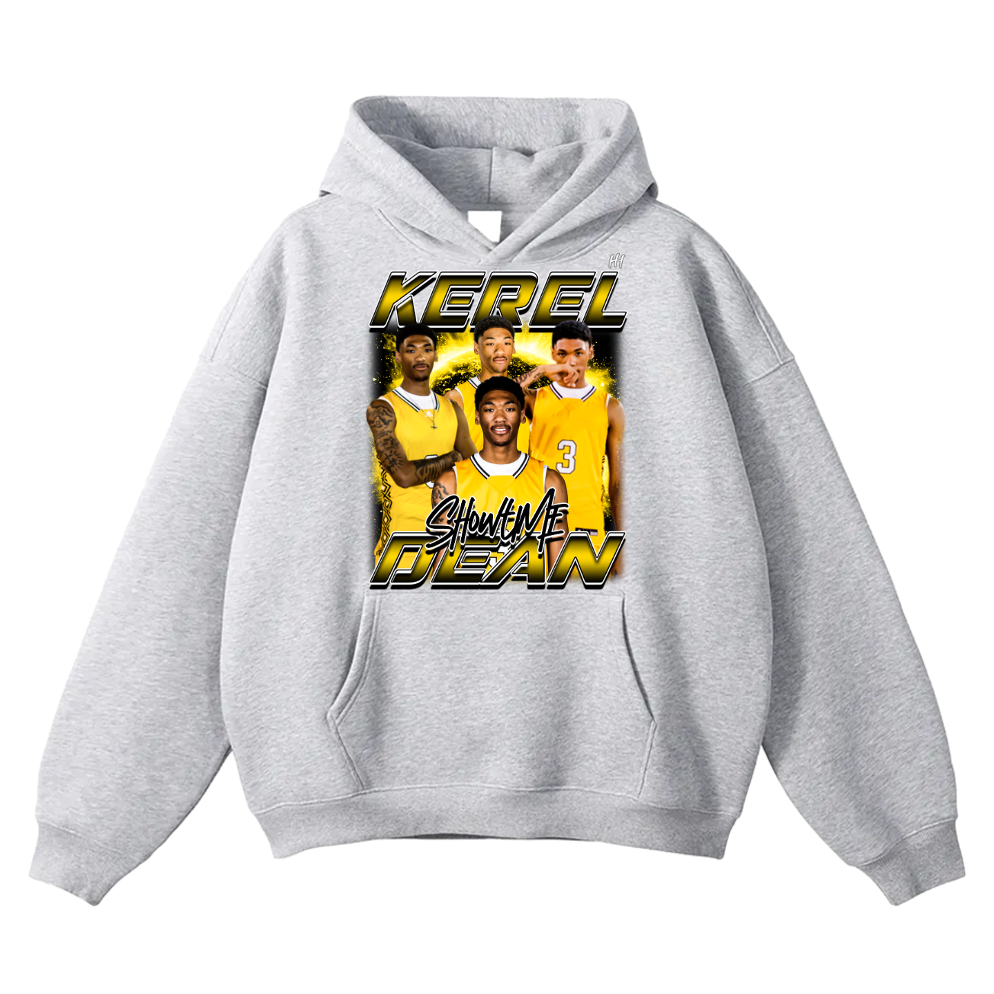 Kerel Dean Oversize Fleeced Hoodie