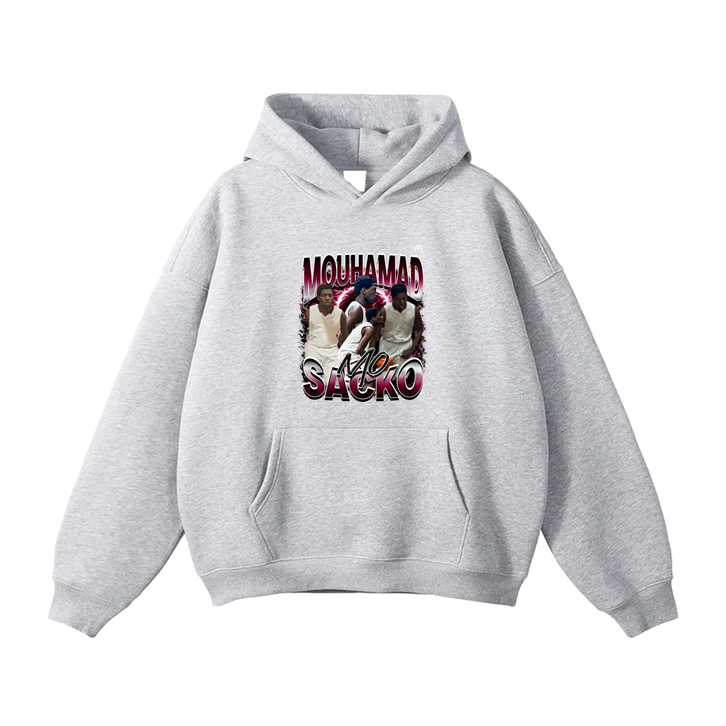 Mouhamad Sacko Oversize Fleeced Hoodie