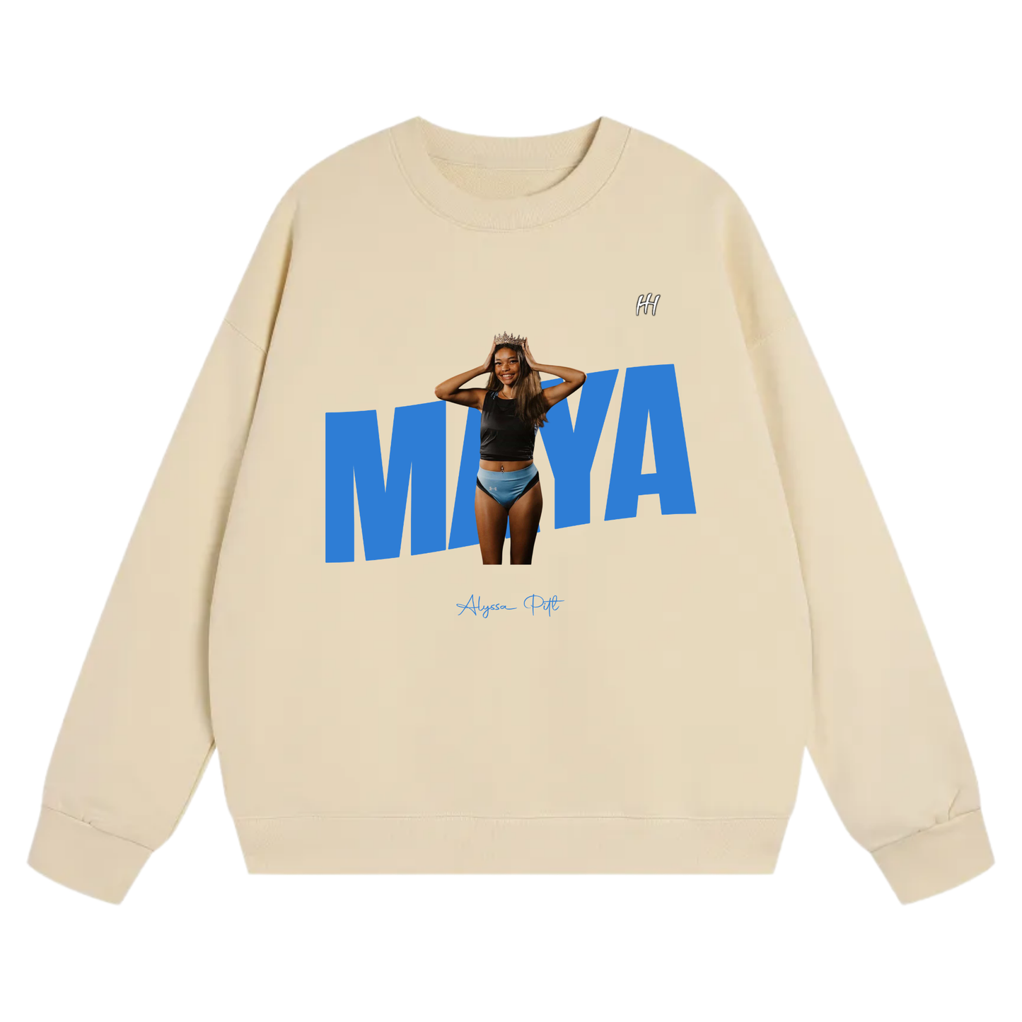 Alyssa Pitt Heavyweight Crewneck Sweatshirt