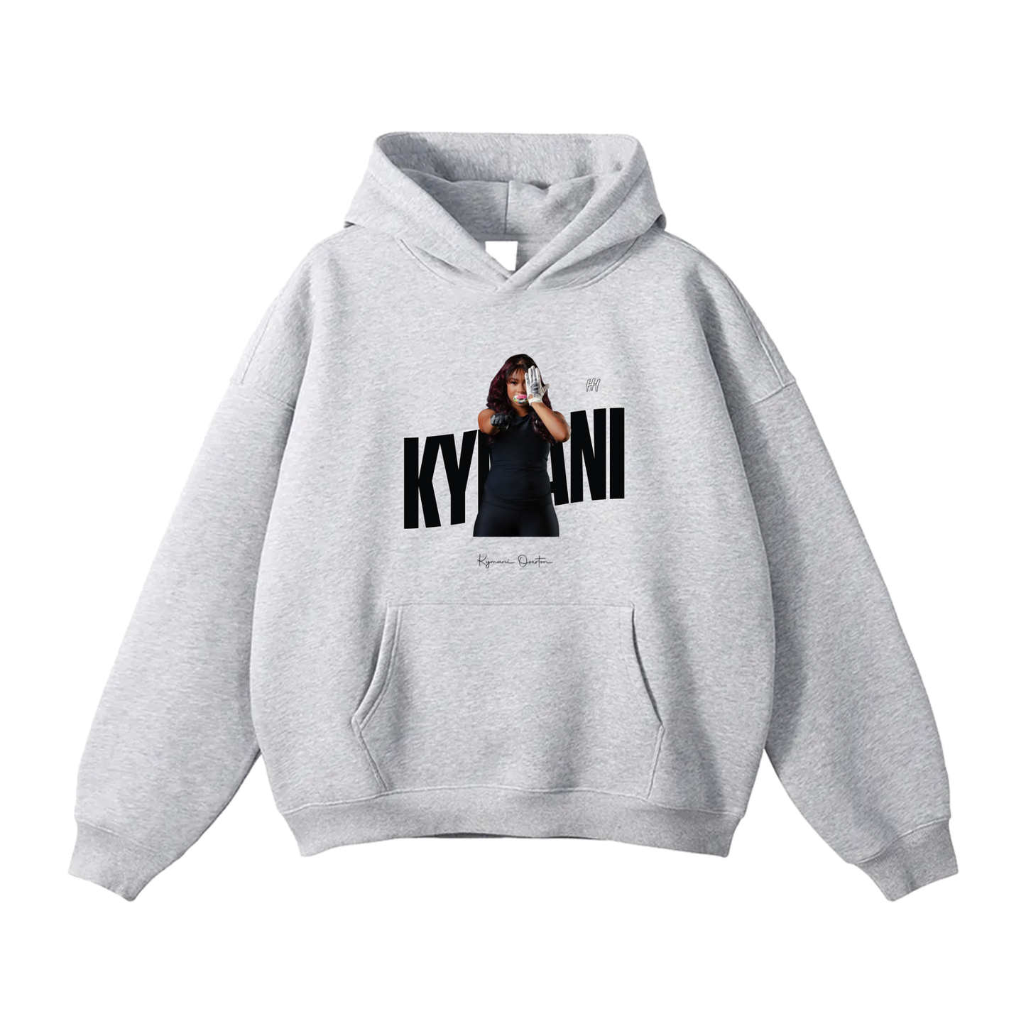 Kymani Overton Oversize Fleeced Hoodie
