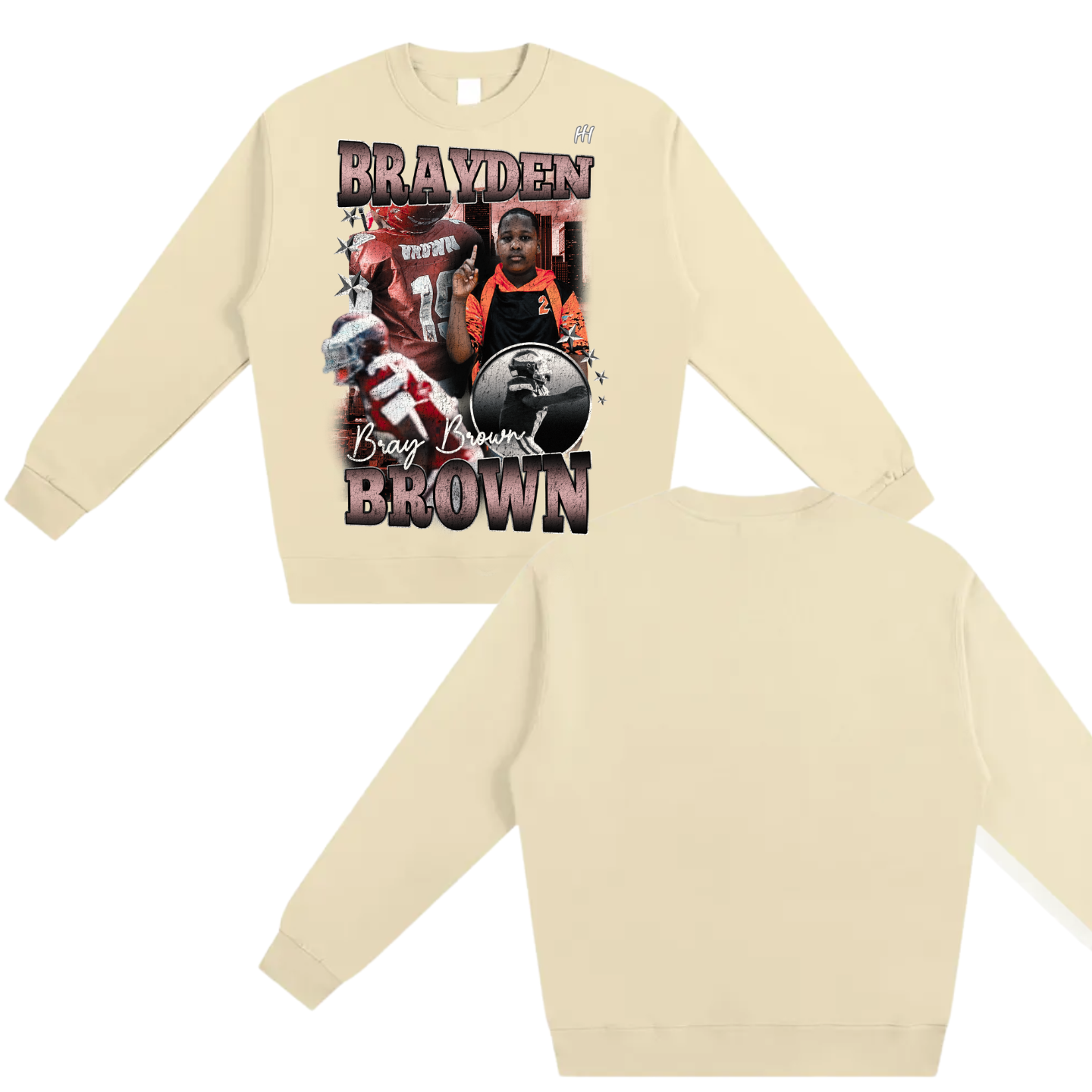 Brayden Brown Heavyweight Crewneck Sweatshirt
