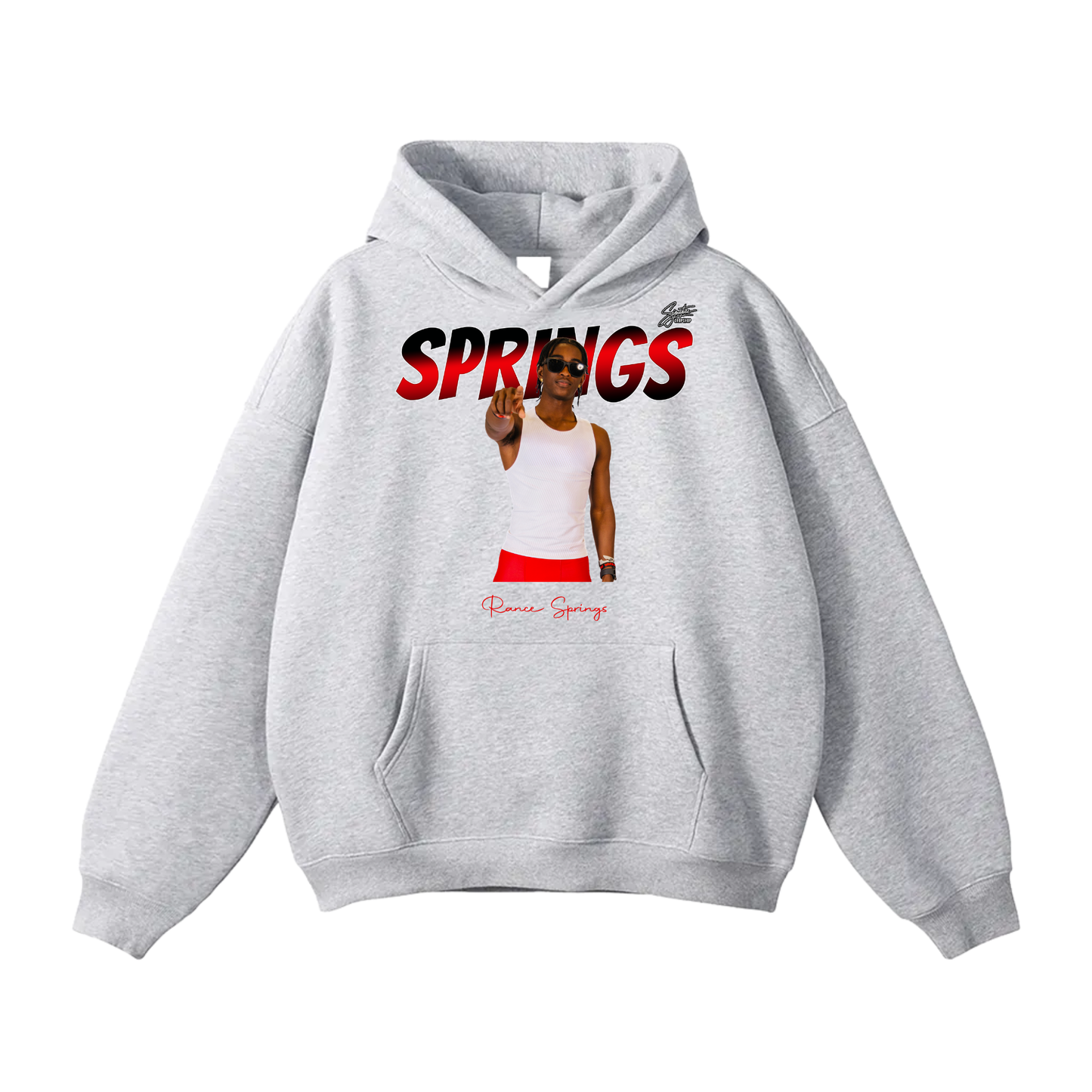 Rance Springs Oversize Fleeced Hoodie
