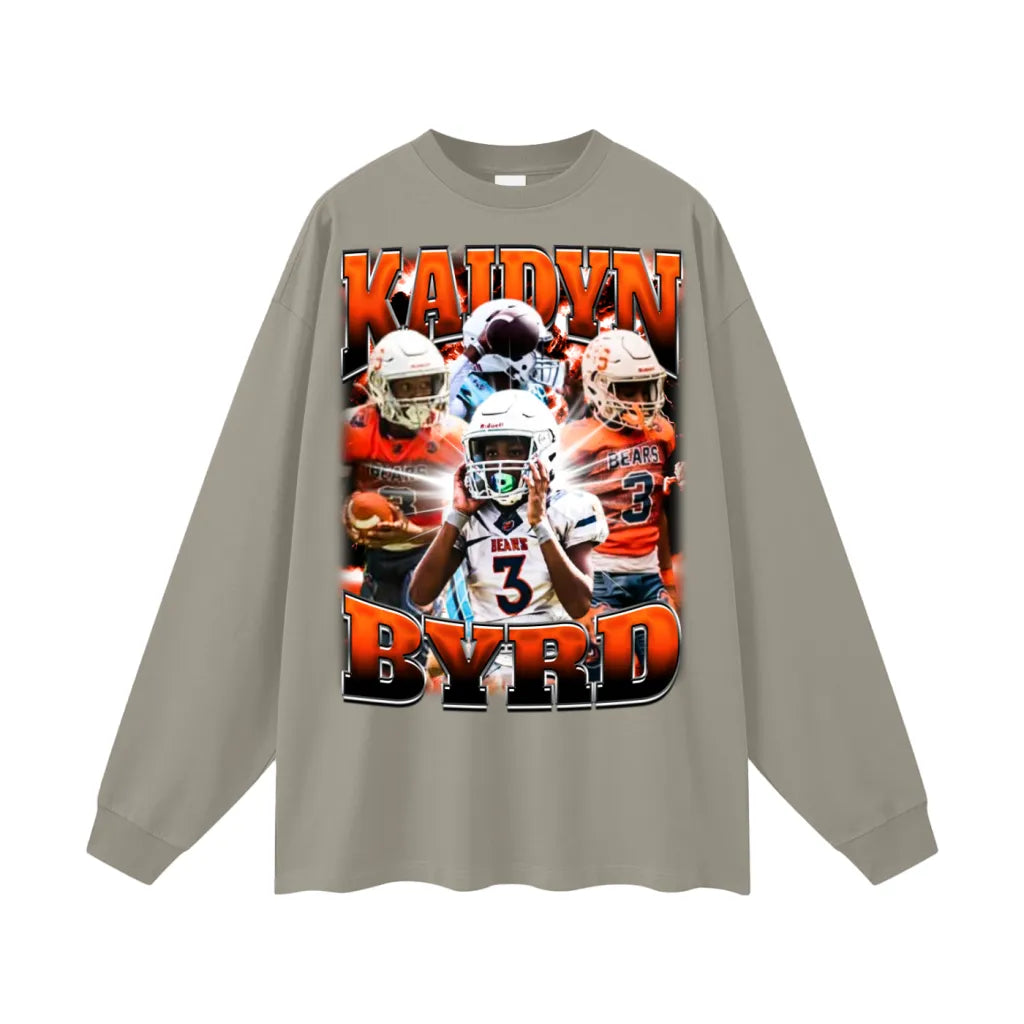 Kaidyn Byrd Oversized Long Sleeve Tee