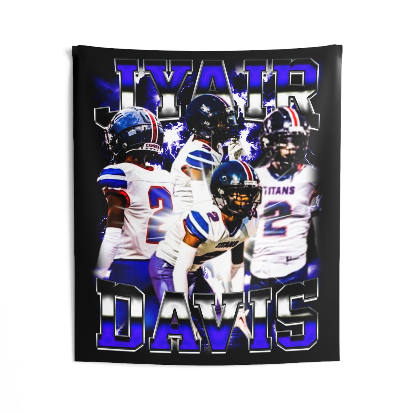 Jyair Davis Tapestry 50” x 60”