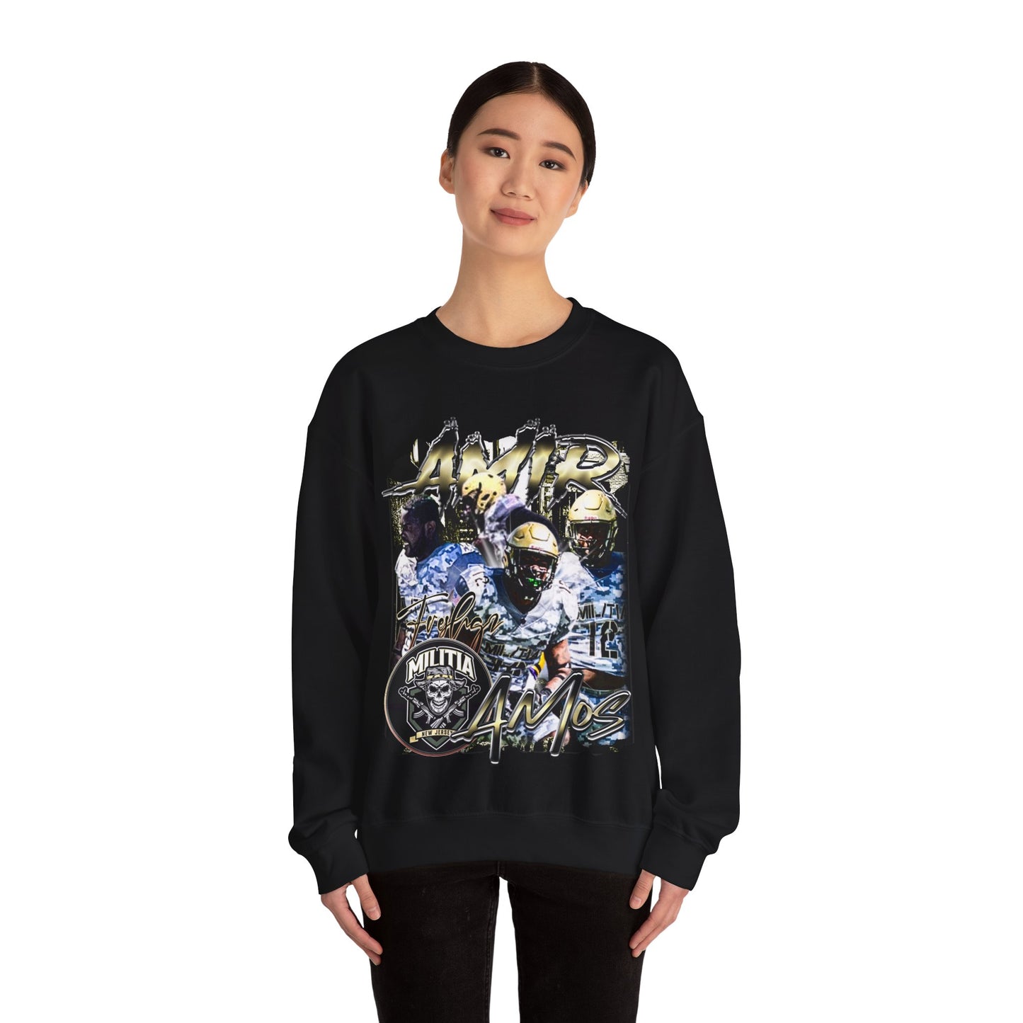 Amir Amos Crewneck Sweatshirt