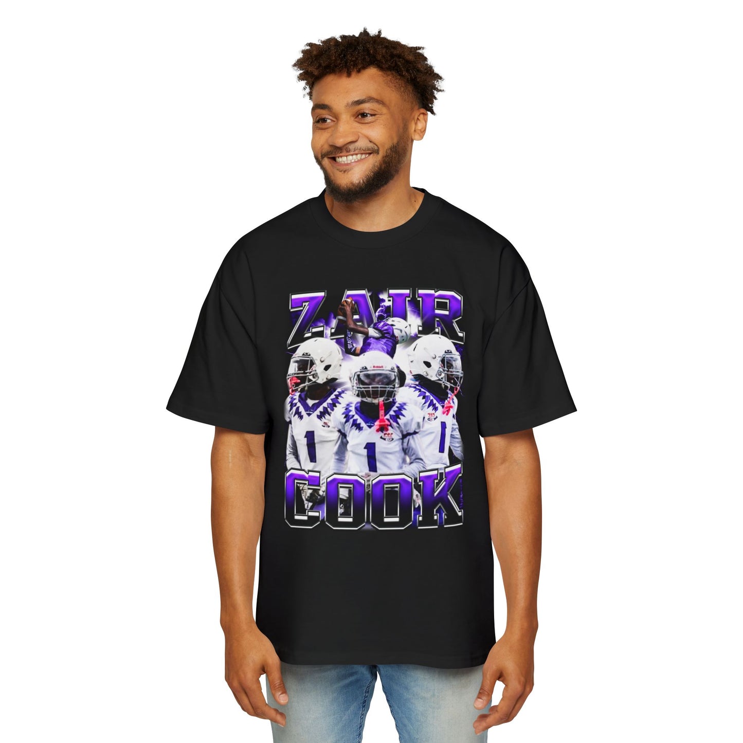 Zair Cook Oversized Retro Tee