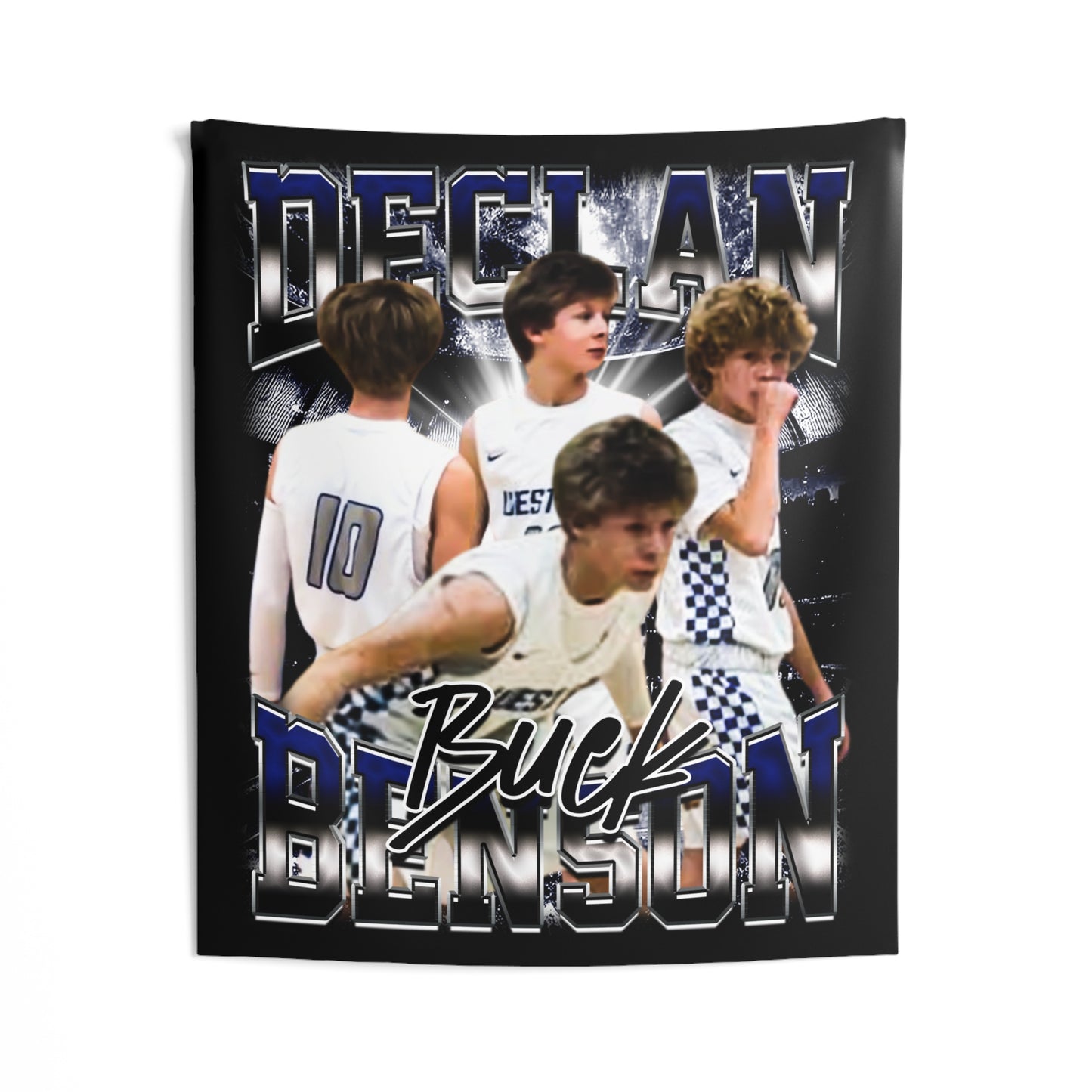 Declan Buck Benson Tapestry 50” x 60”