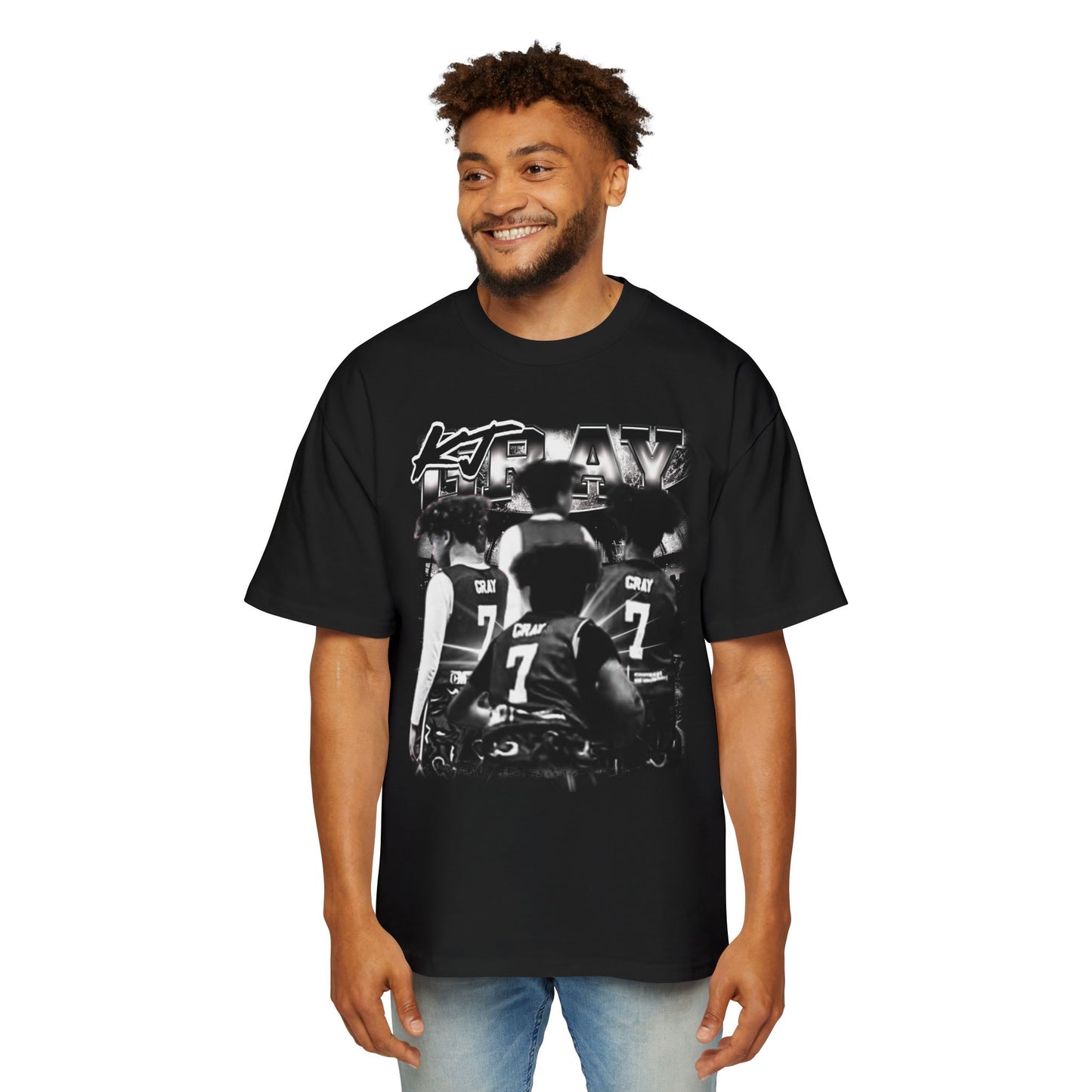 Kj Gray Oversized Retro Tee