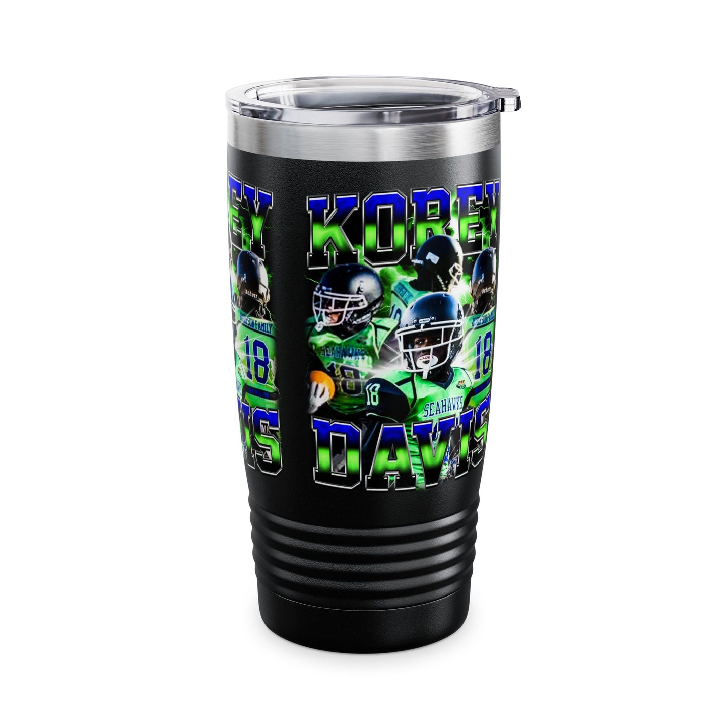 Korey Davis Stainless Steal Tumbler