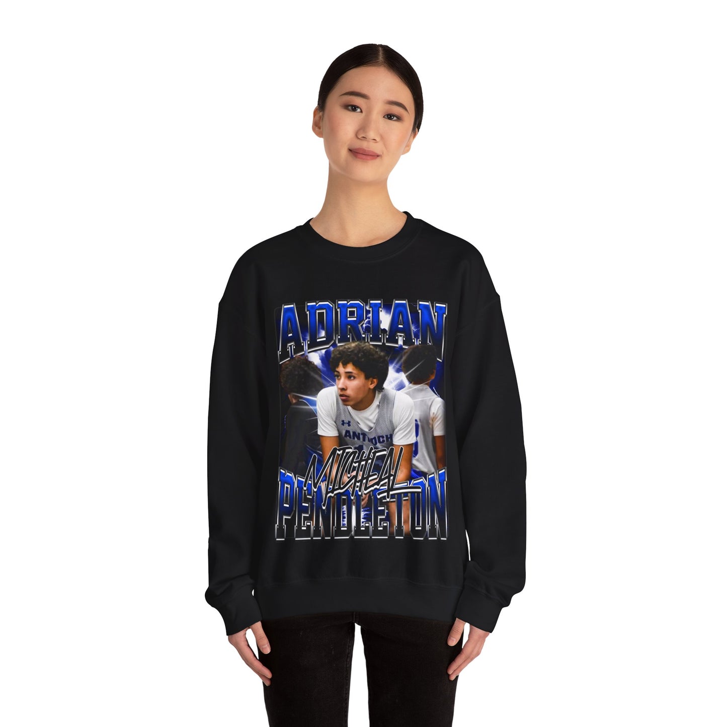 Adrian Micheal Pendleton Crewneck Sweatshirt