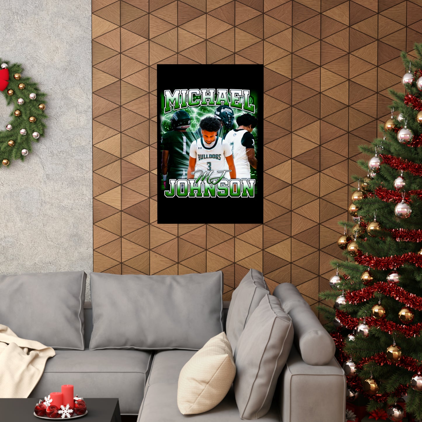 Michael Johnson Poster