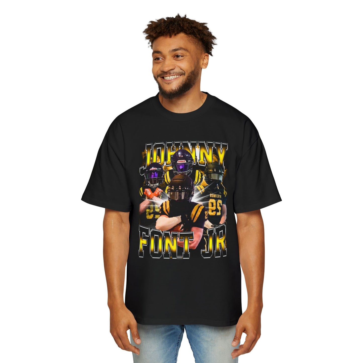 Johnny Font Jr Oversized Retro Tee