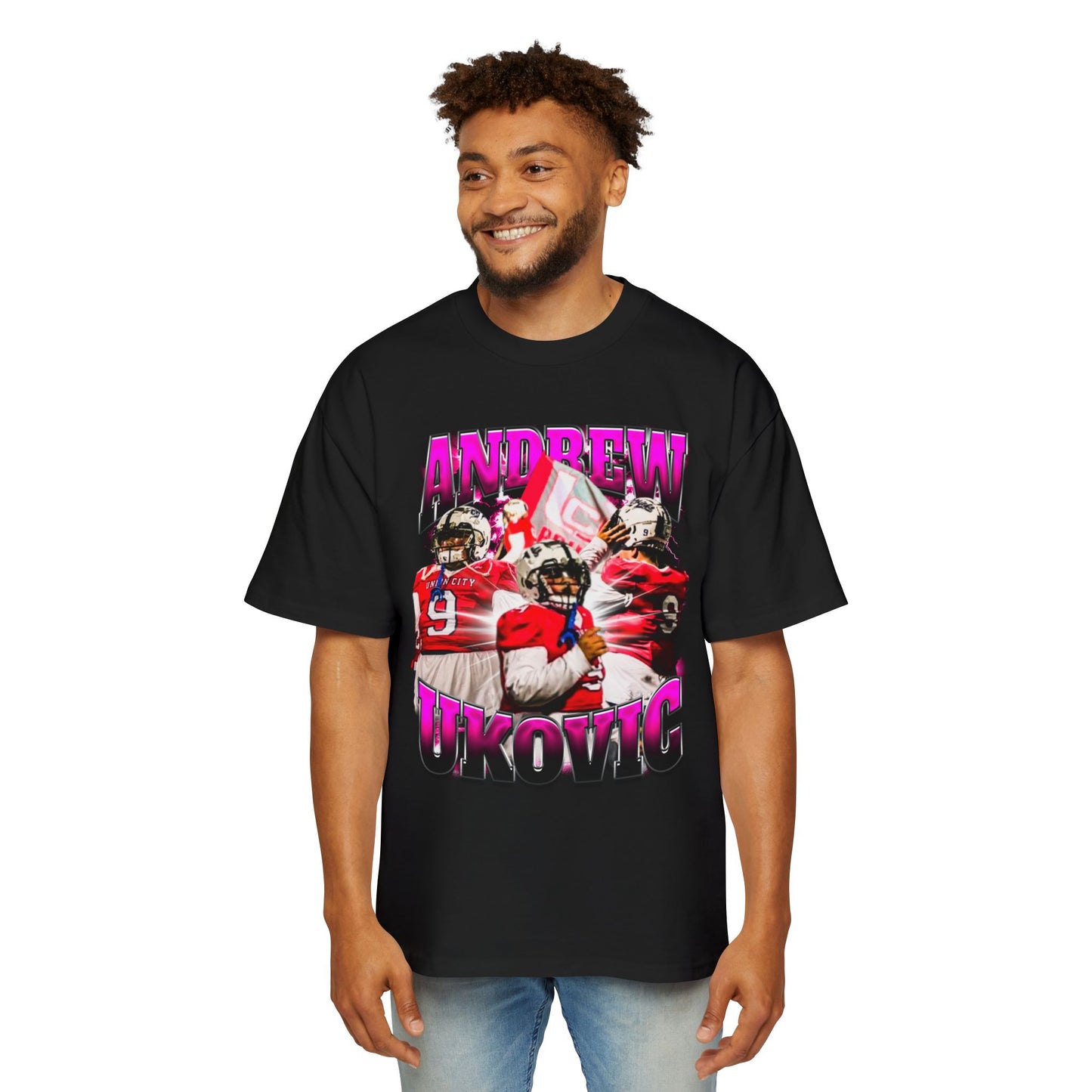 Andrew Ukovic Oversized Retro Tee