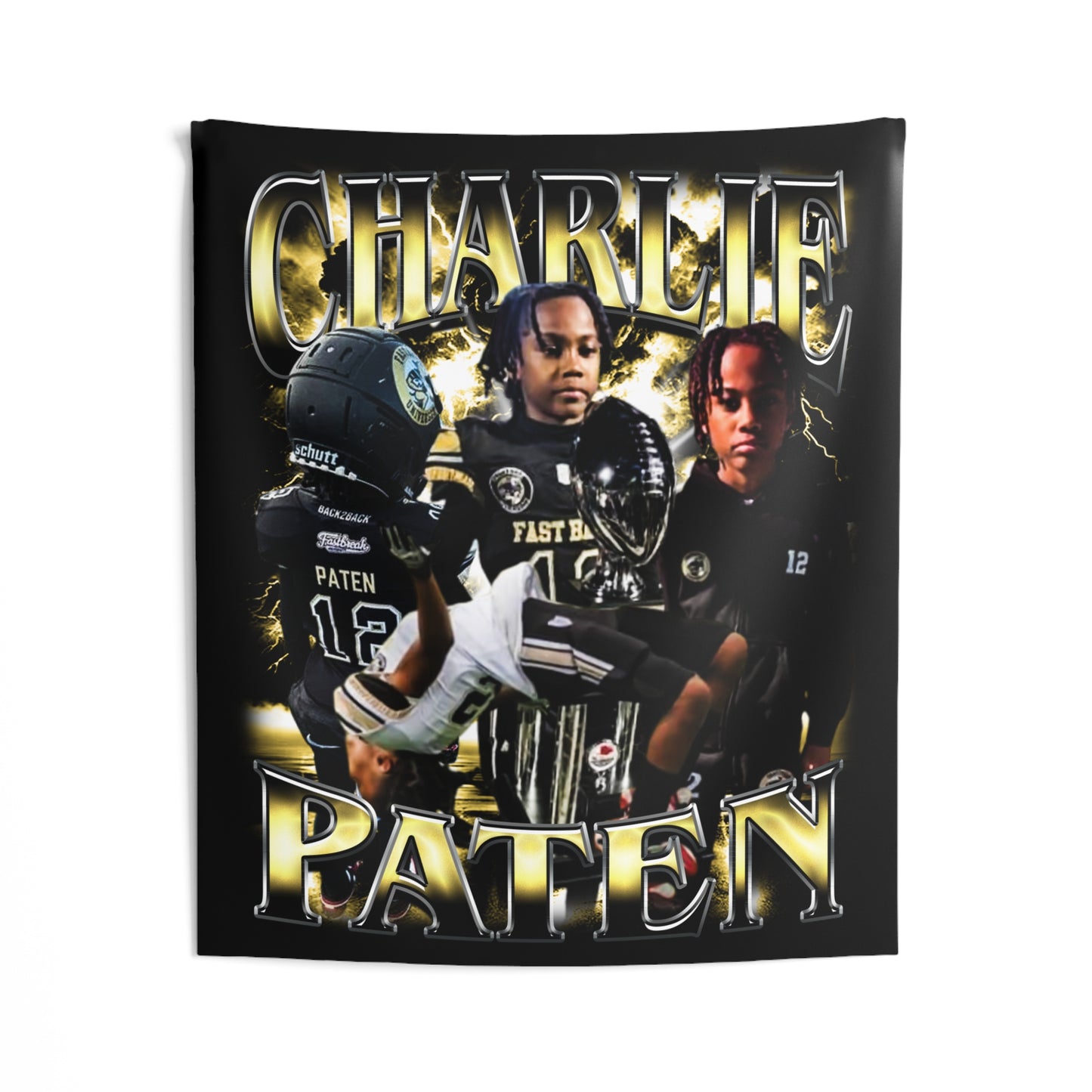 Charlie Paten Tapestry 50” x 60”