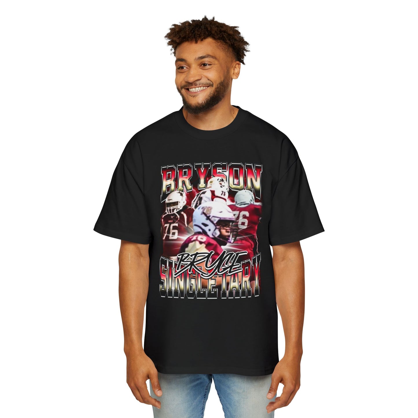 Bryson Singletary Oversized Retro Tee
