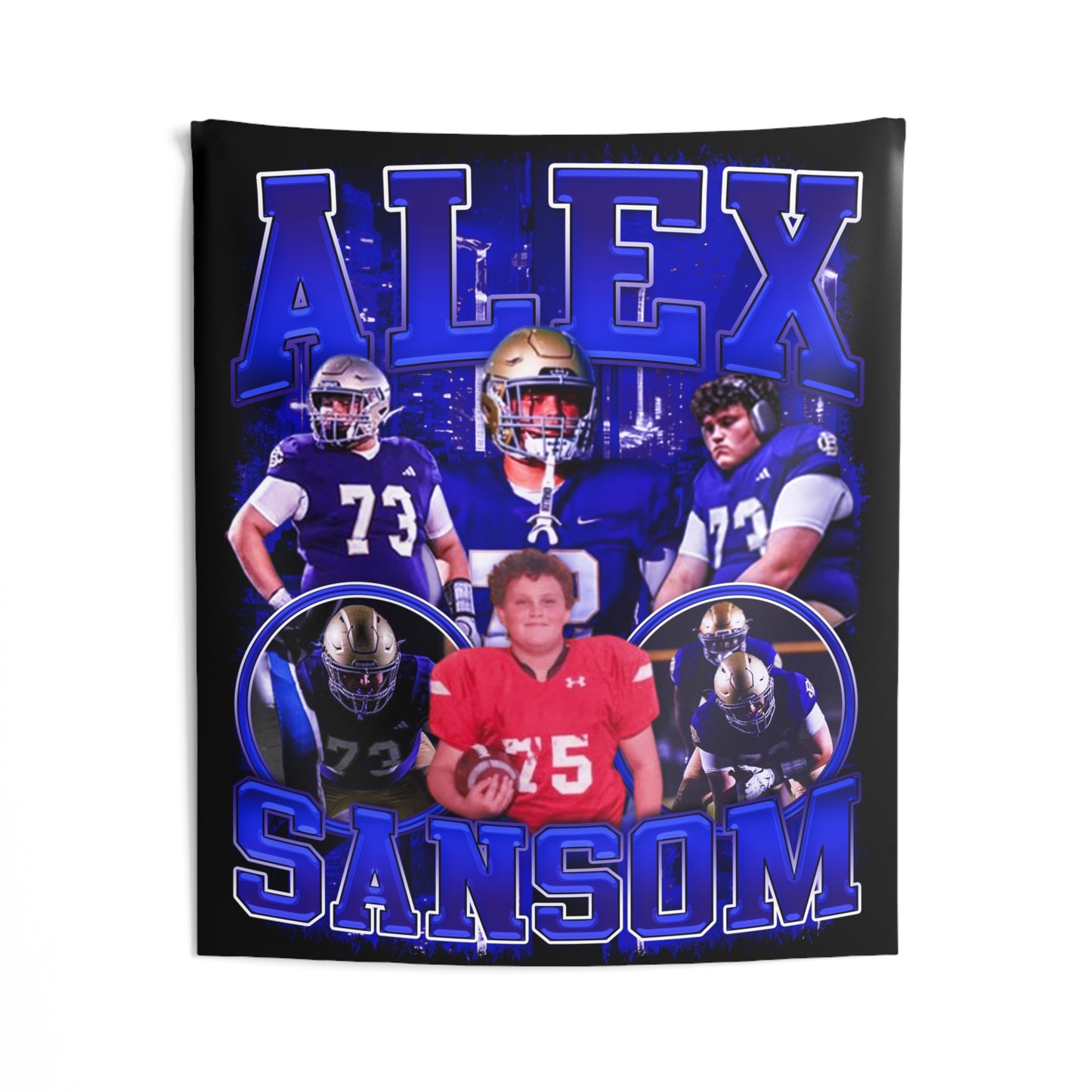 Alex Sansom Tapestry 50” x 60”