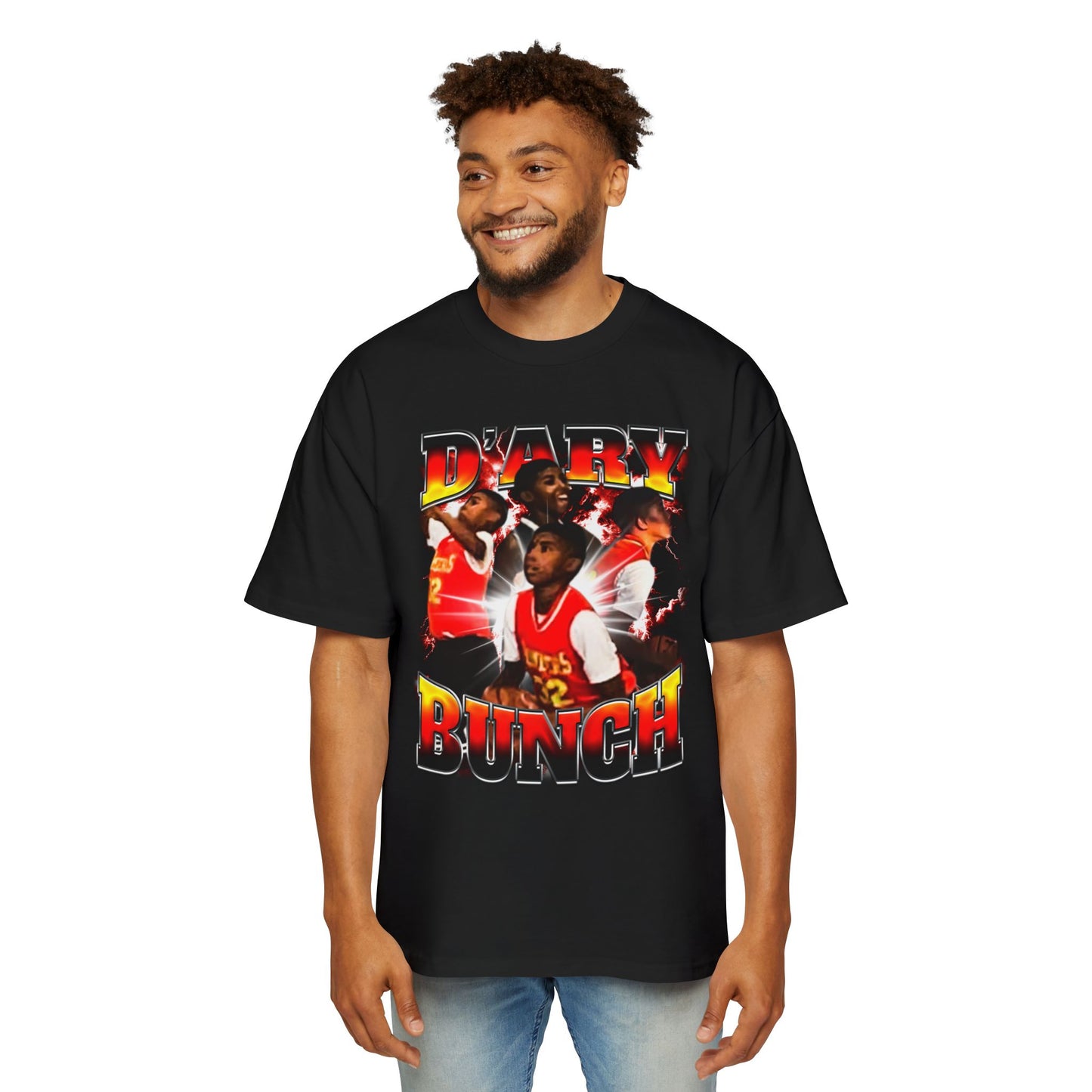 D’ary Bunch Oversized Retro Tee