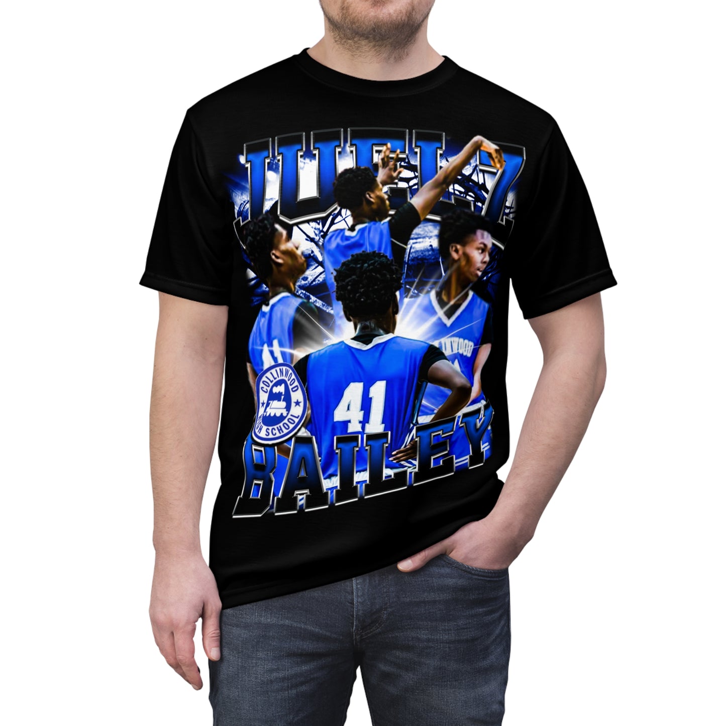 Juelz Bailey Vintage Full Print Tee