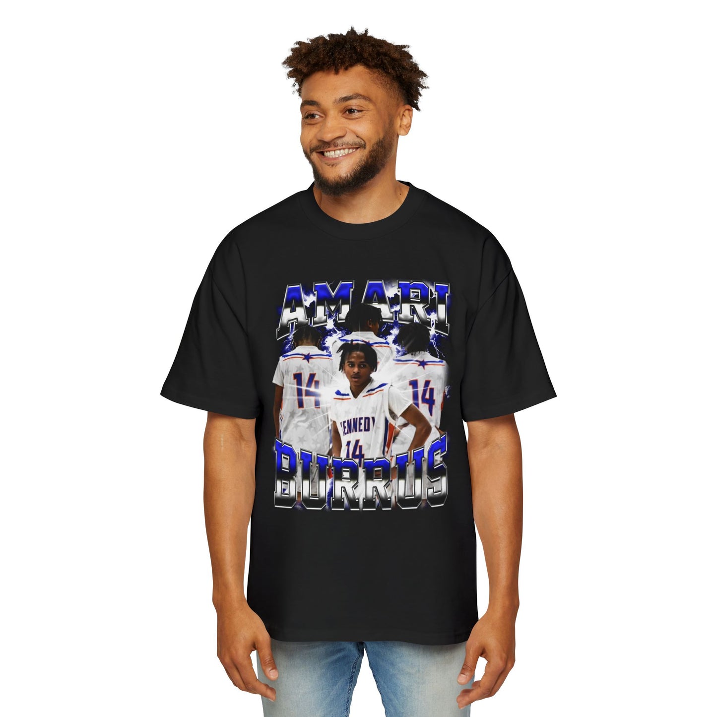 Amari Burrus Oversized Retro Tee