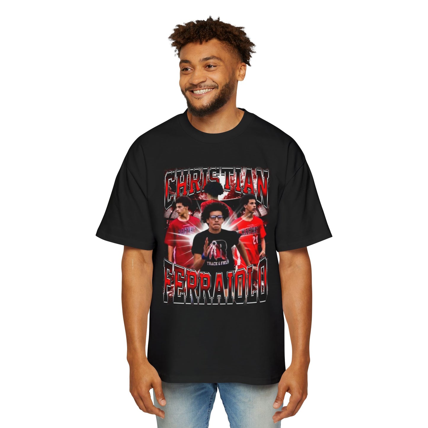 Christian Ferraiolo Oversized Retro Tee
