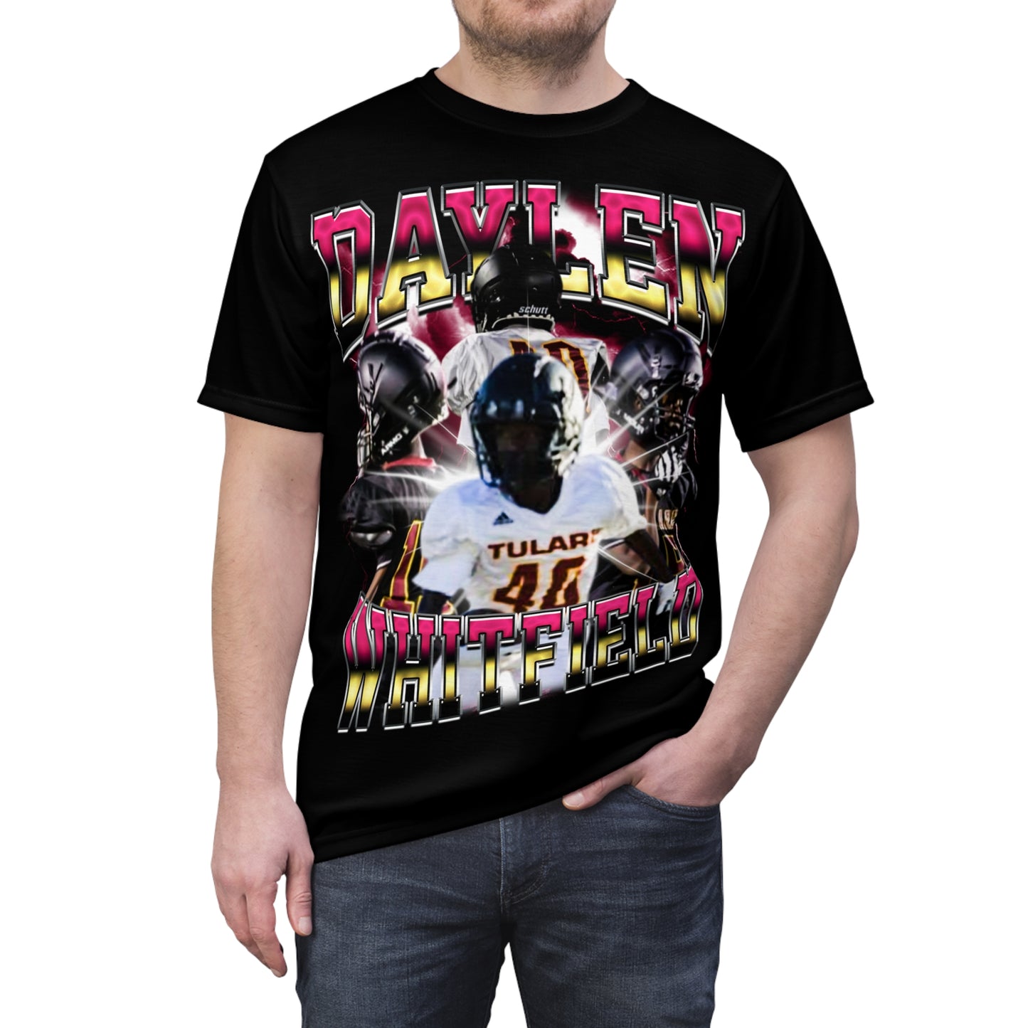 Daylen Whitfield Vintage Full Print Tee