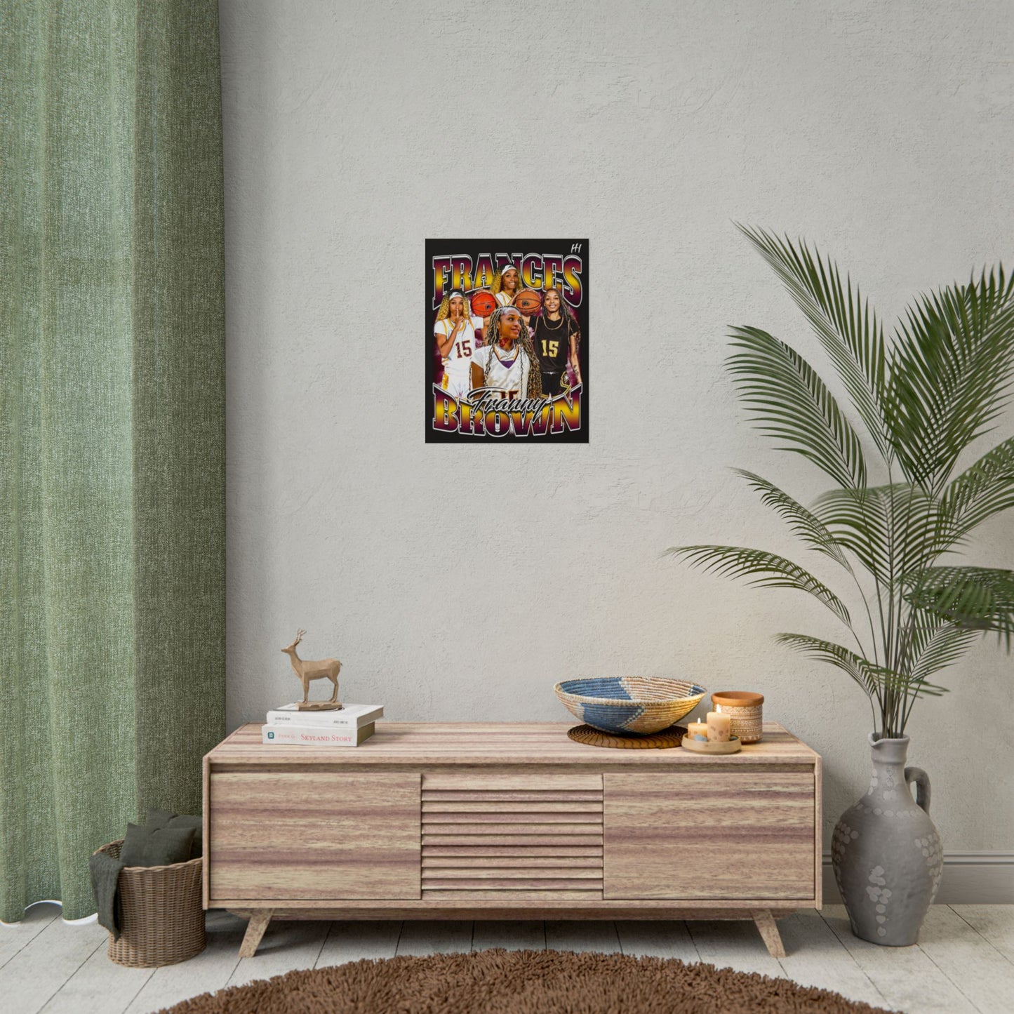 FRANCES BROWN Poster