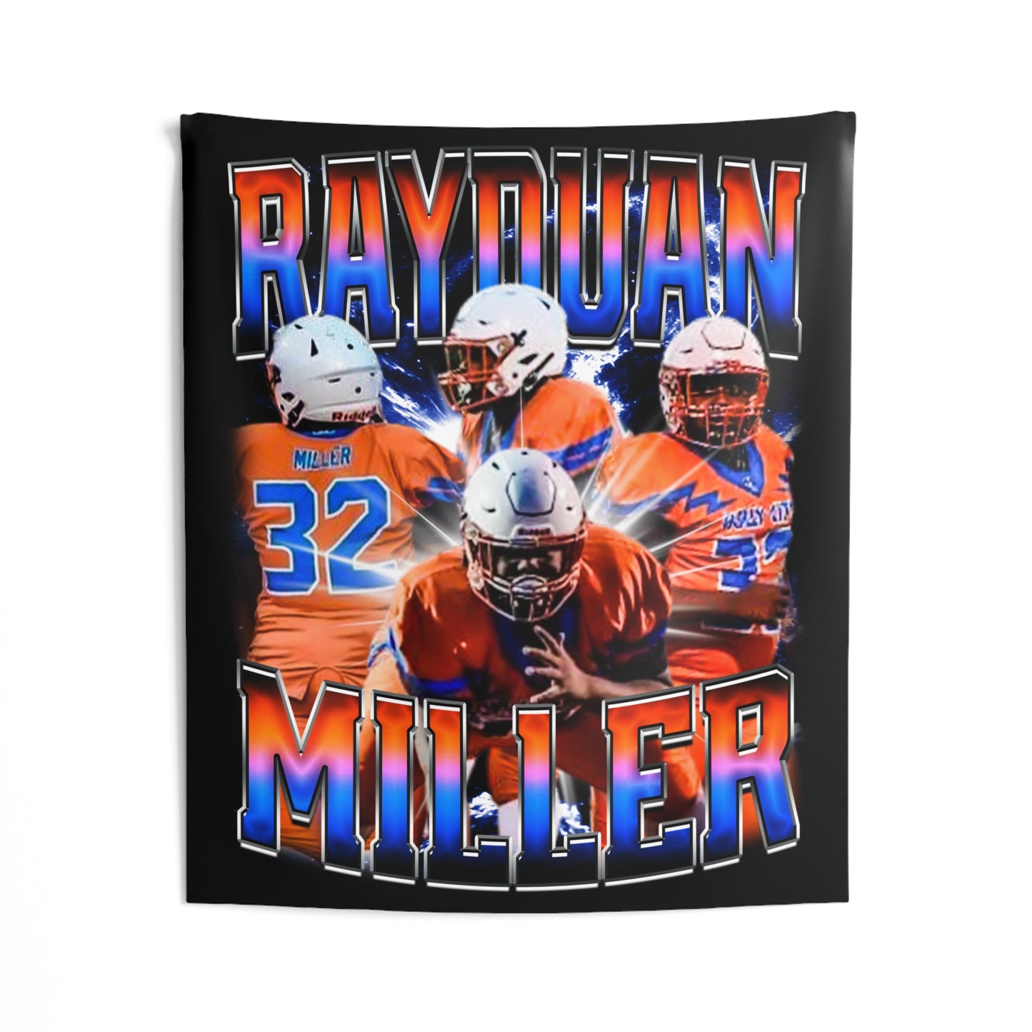 Rayquan Miller Tapestry 50” x 60”