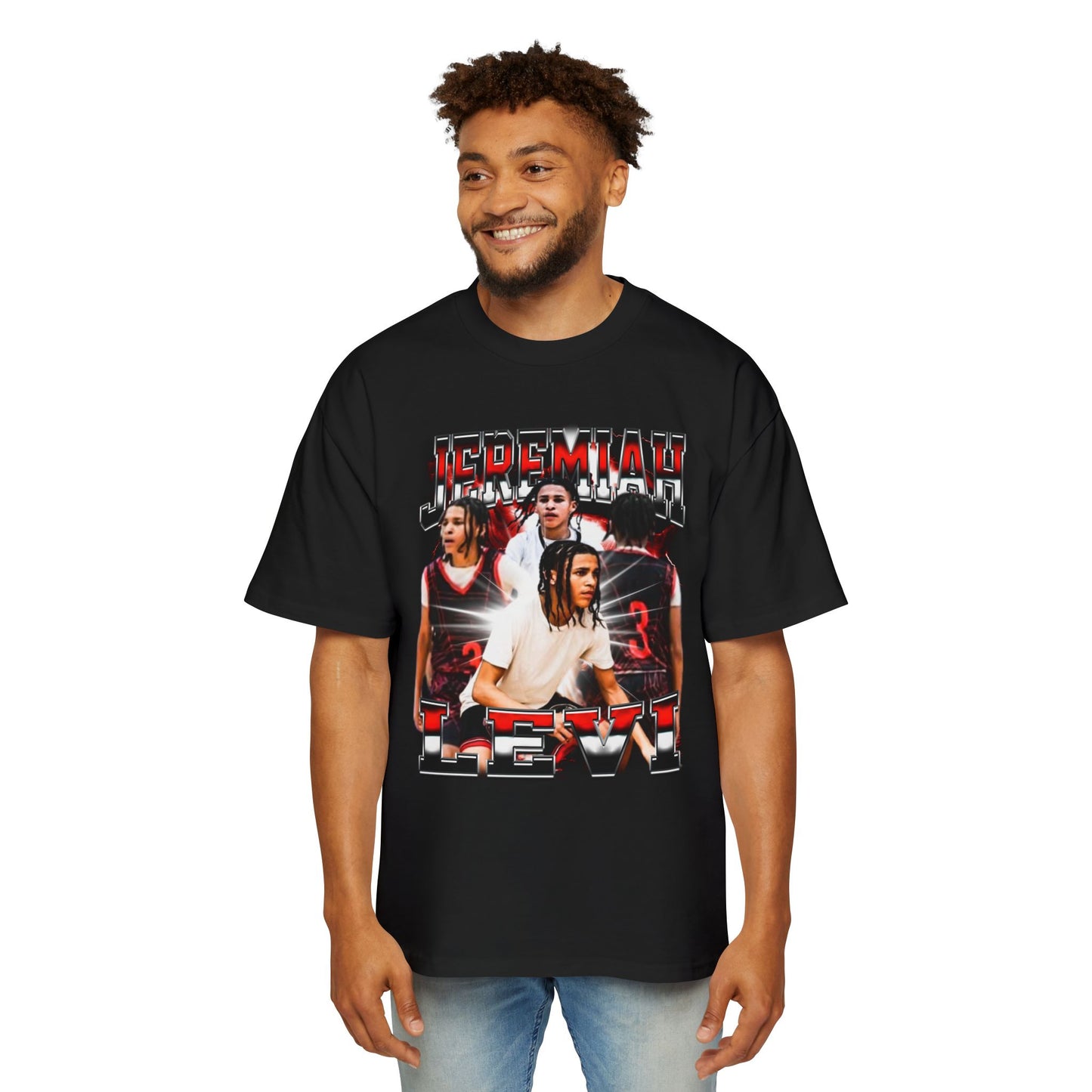 Jeremiah Levi Oversized Retro Tee