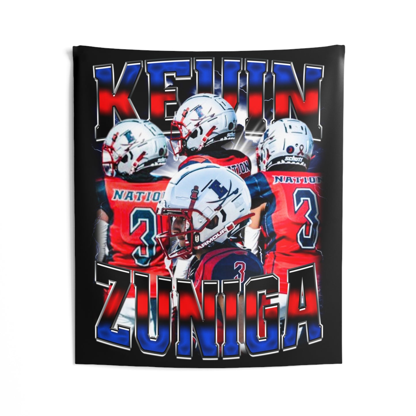 Kevin Zuniga Tapestry 50” x 60”