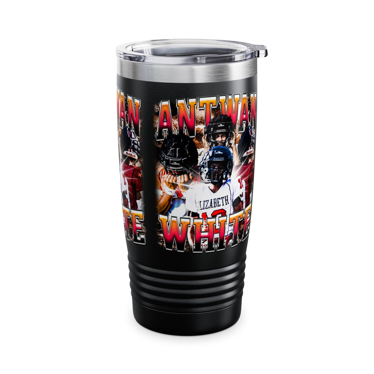 Antwan White Stainless Steal Tumbler