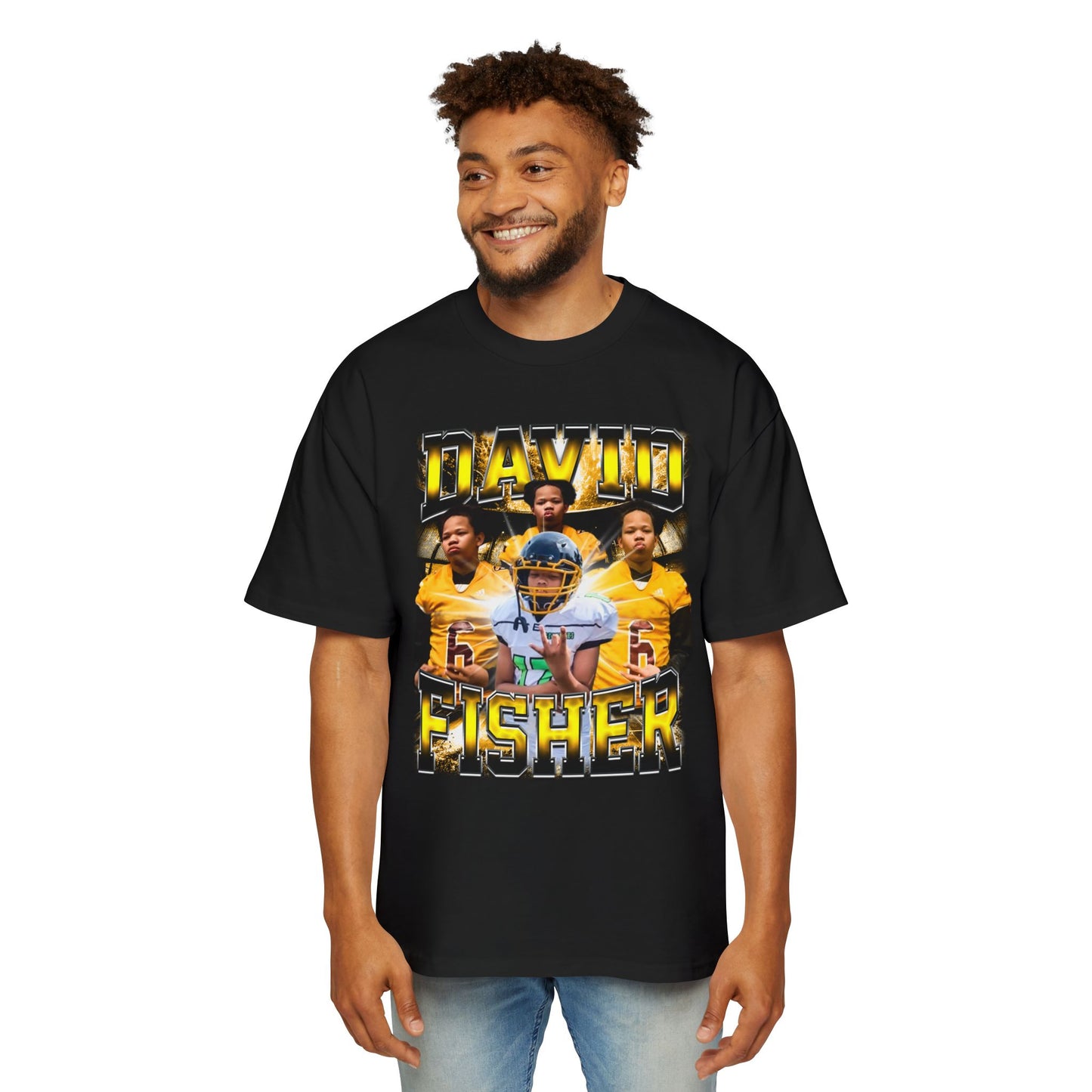 David Fisher Oversized Retro Tee