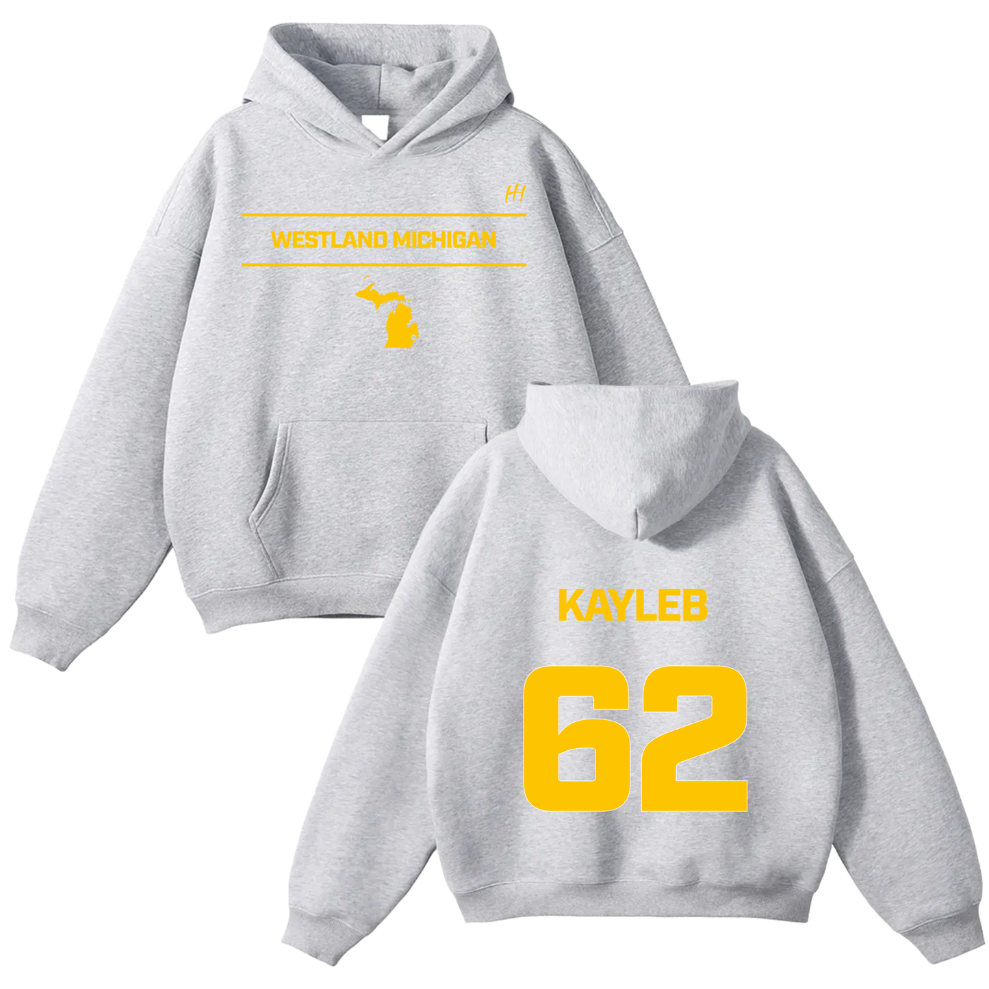 Kayleb Parker Oversize Fleeced Hoodie