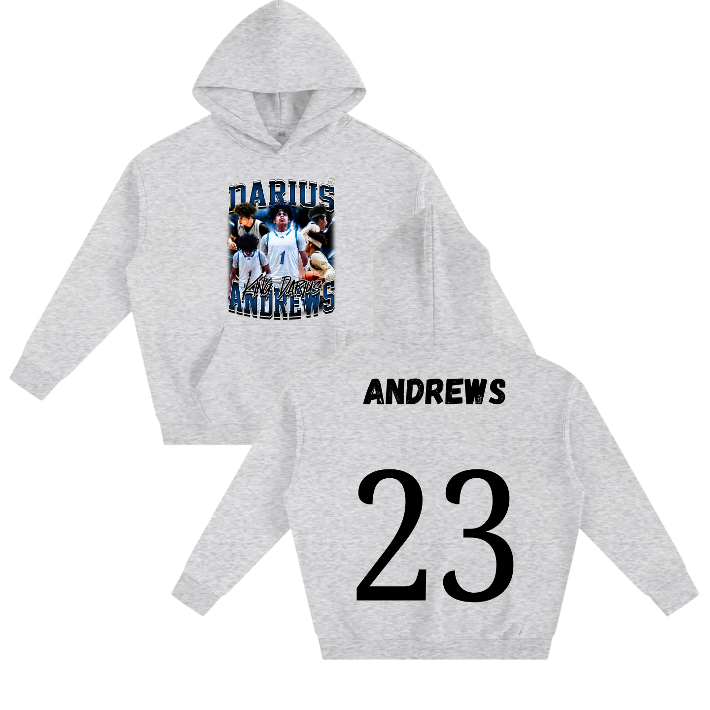Darius Andrews Oversize Fleeced Hoodie