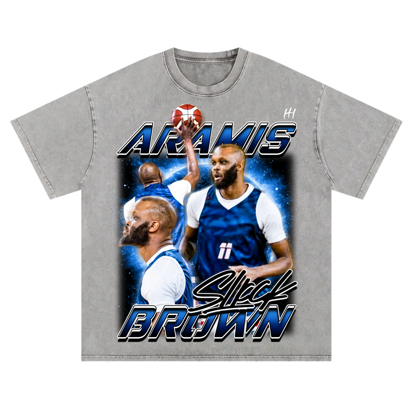 Aramis Brown Oversized T-shirt