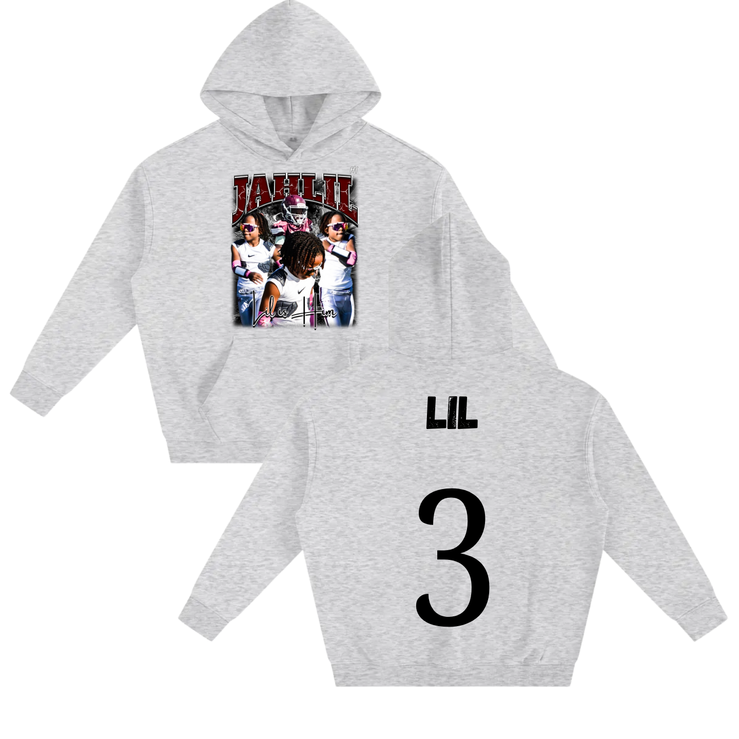 Jahlil Oversize Fleeced Hoodie