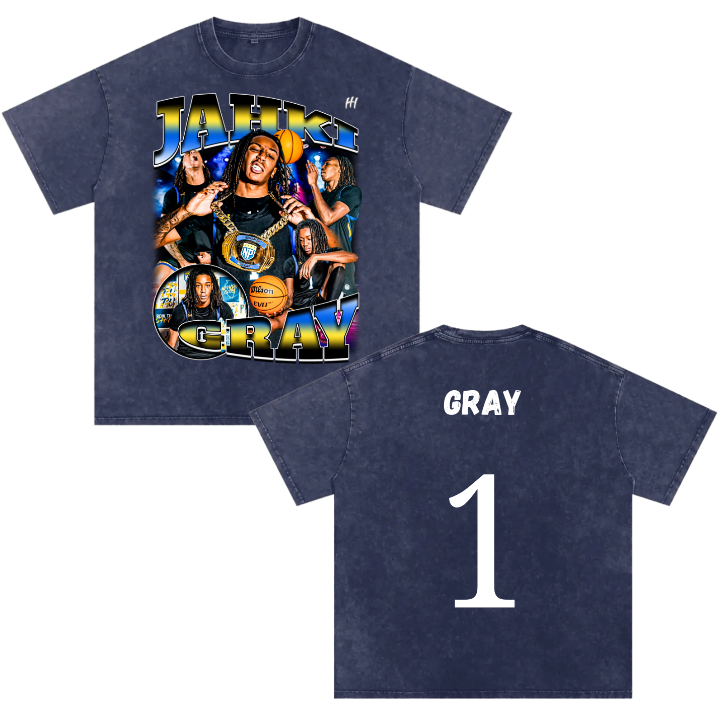 Jahki Gray Heavyweight Oversized T-shirt