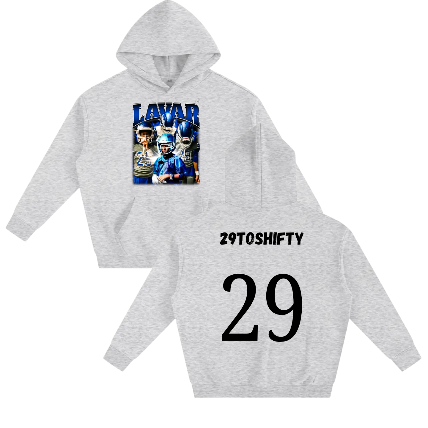 Lavar Oversize Fleeced Hoodie