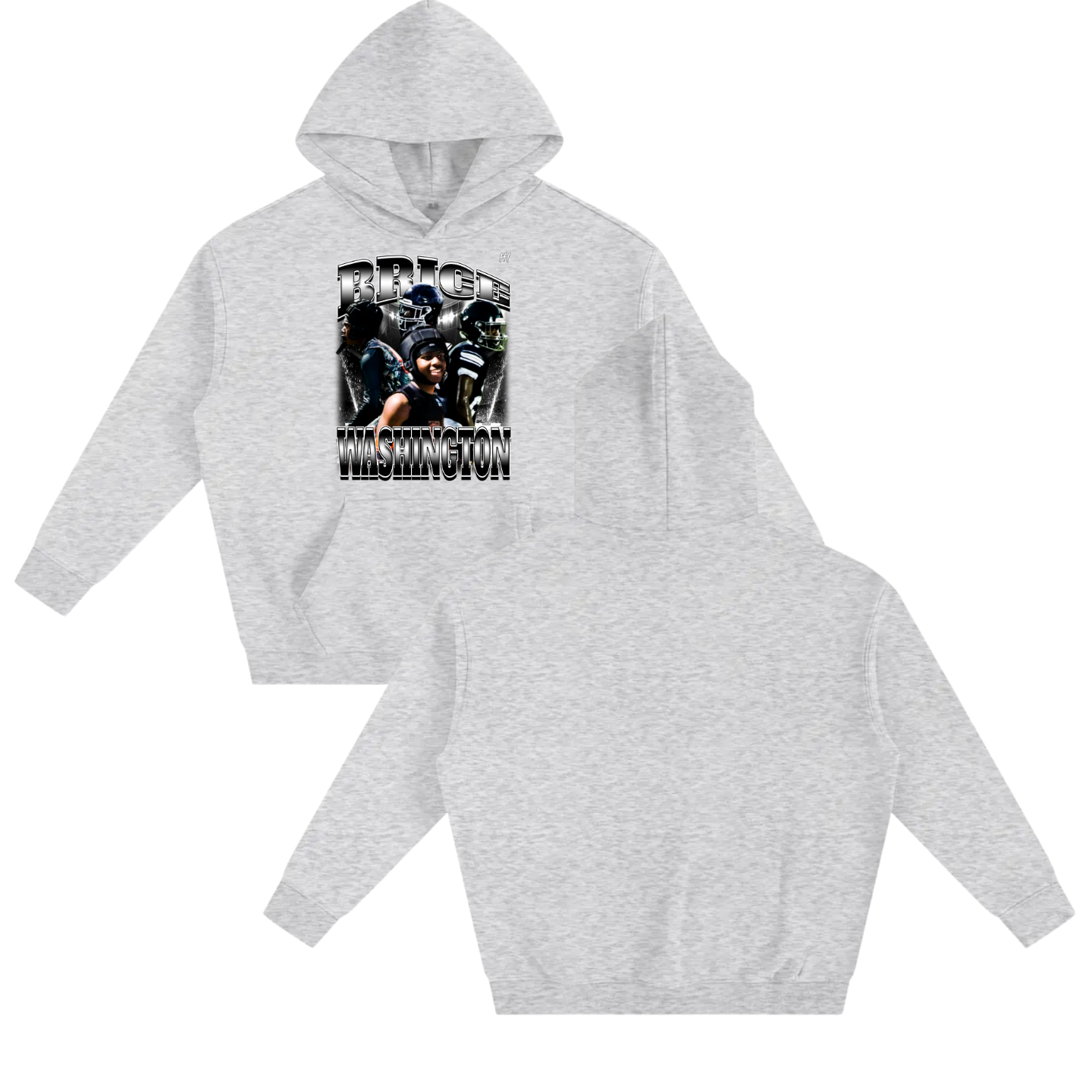 Brice Washington Oversize Fleeced Hoodie