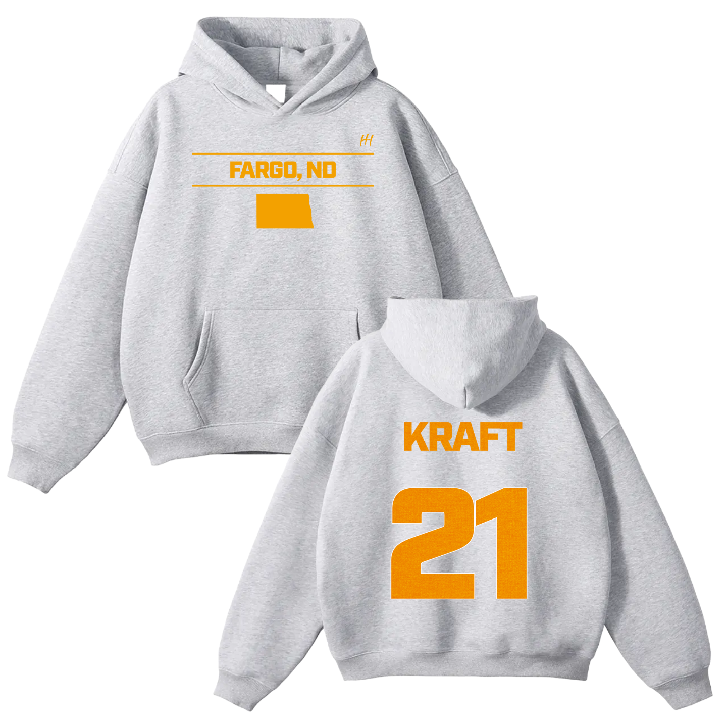 Conner Kraft Oversize Fleeced Hoodie