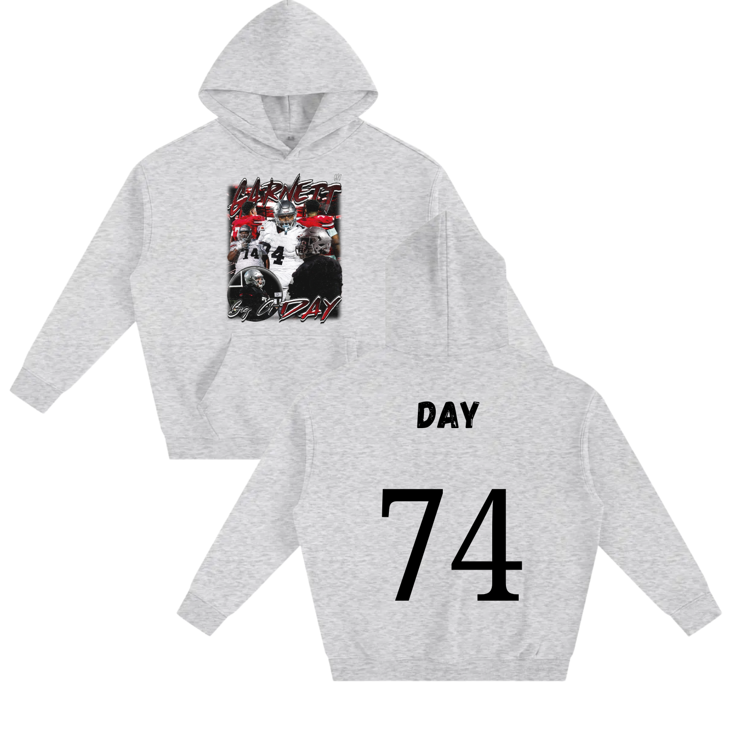 Garnett Day Oversize Fleeced Hoodie