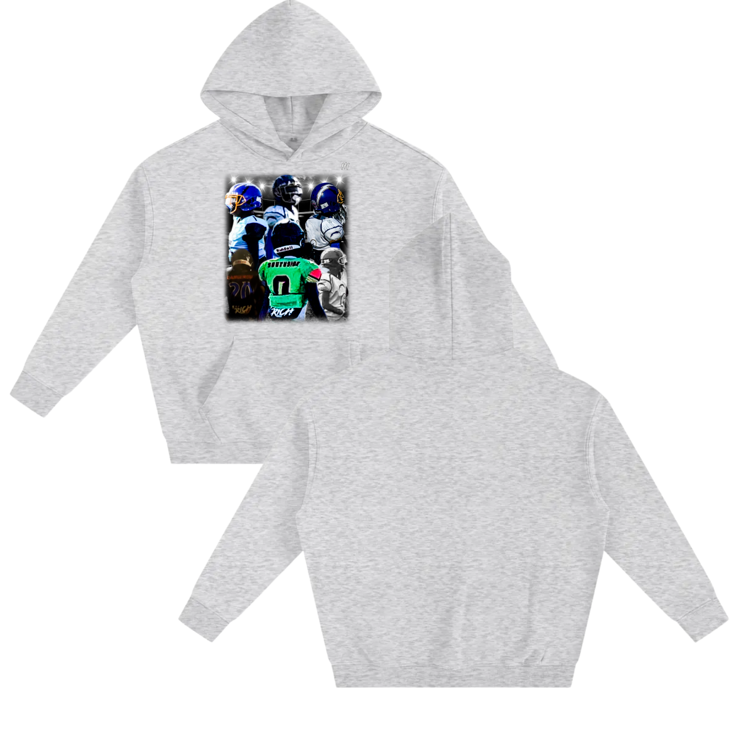 Isaac Oversize Fleeced Hoodie