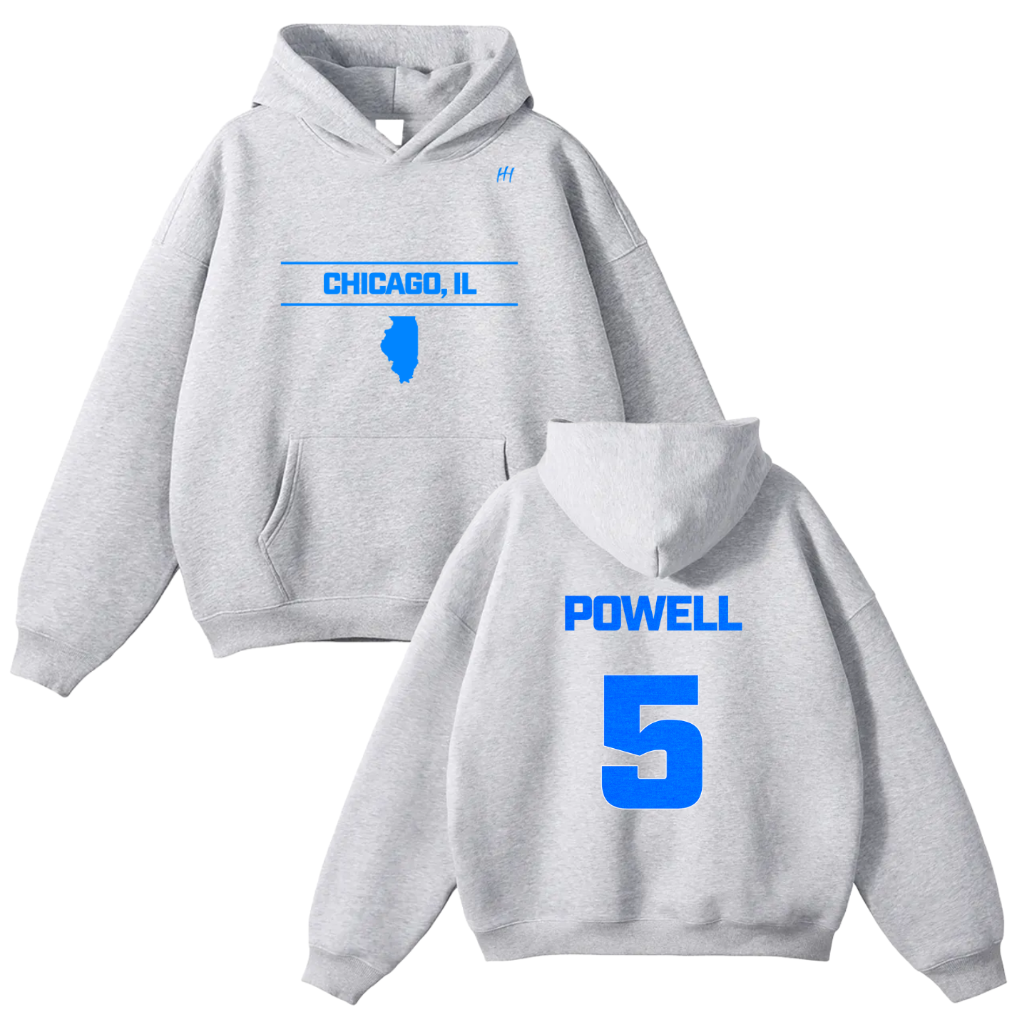 Rico Powell Oversize Fleeced Hoodie