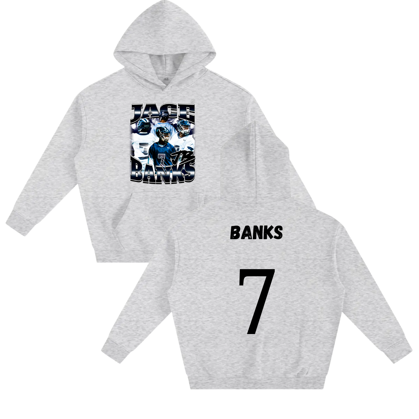 Jace Banks Oversize Fleeced Hoodie